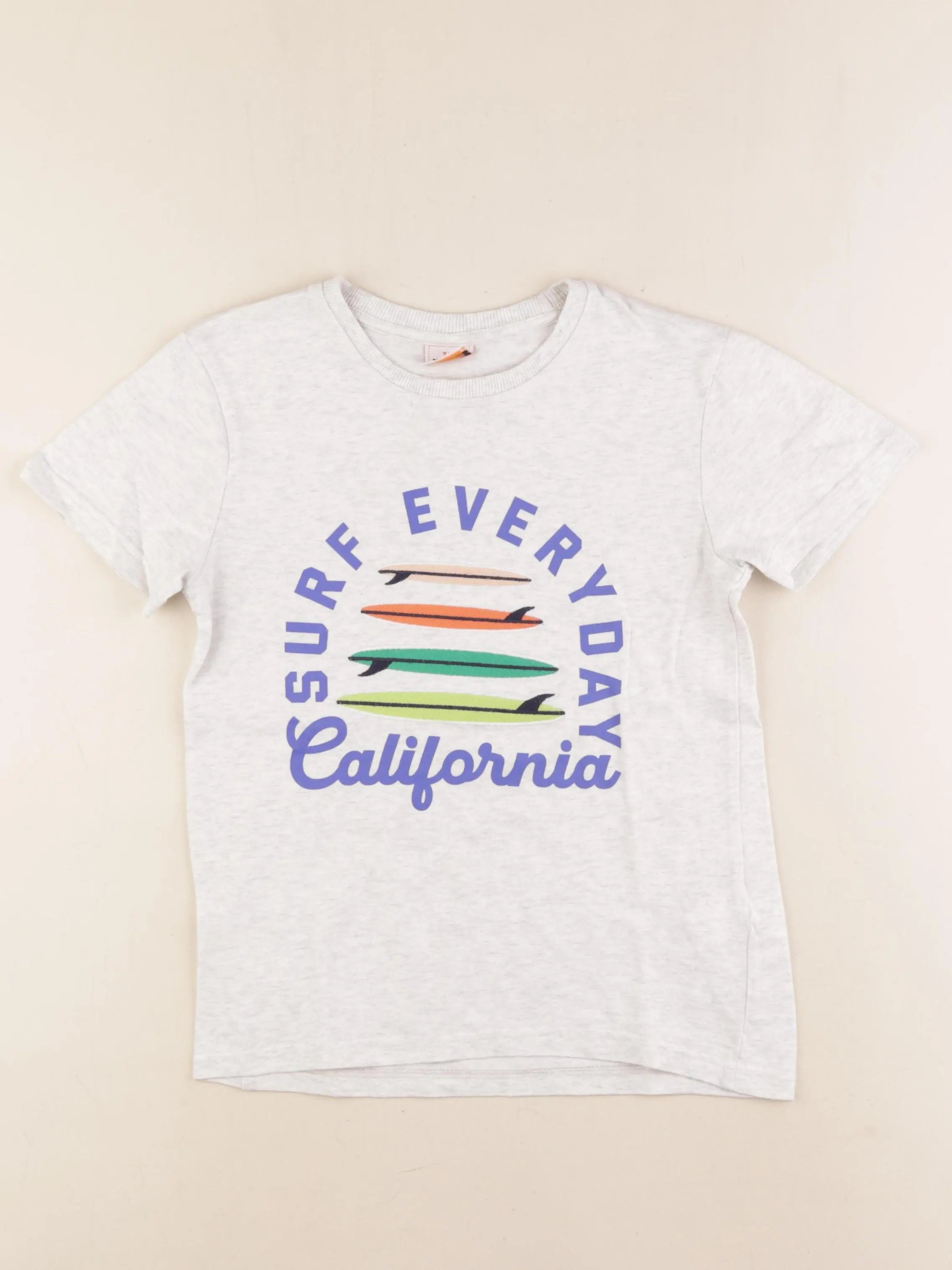 Tape à l'oeil - tee-shirt gris - 8 ans