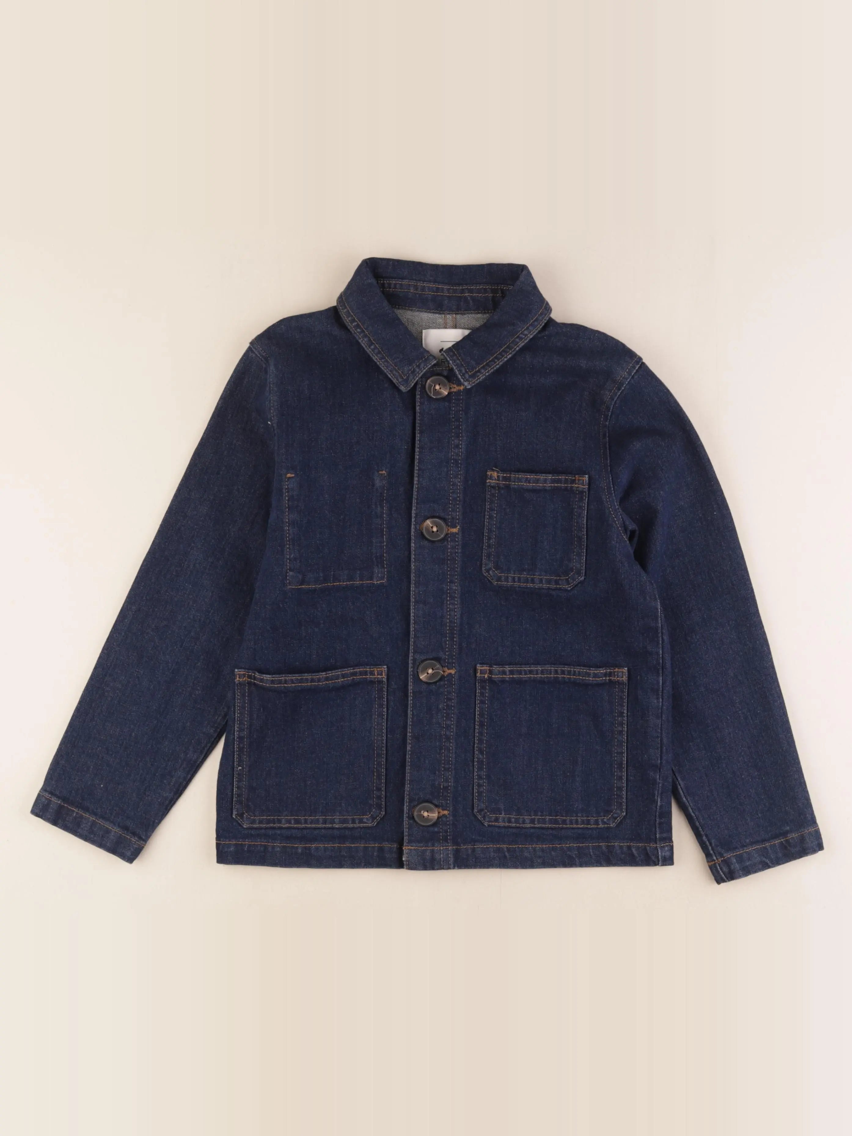 Cyrillus - veste bleu - 8 ans