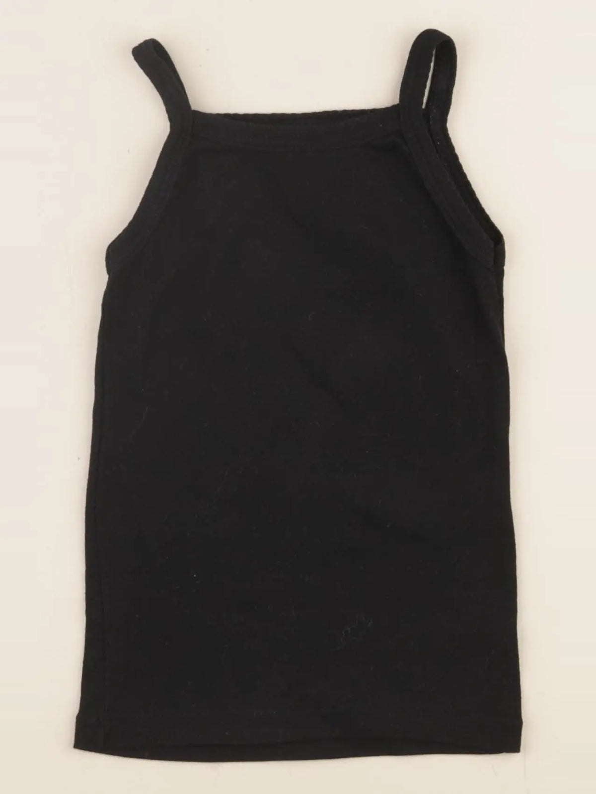 Petit Bateau - maillot de corps noir - 4 ans