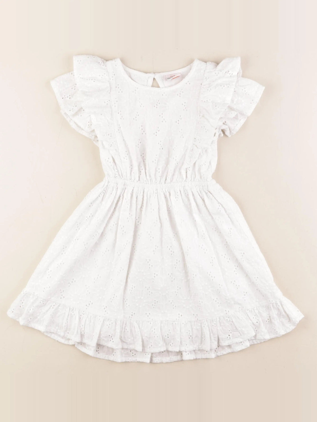 Tape à l'oeil - robe blanc - 4 ans