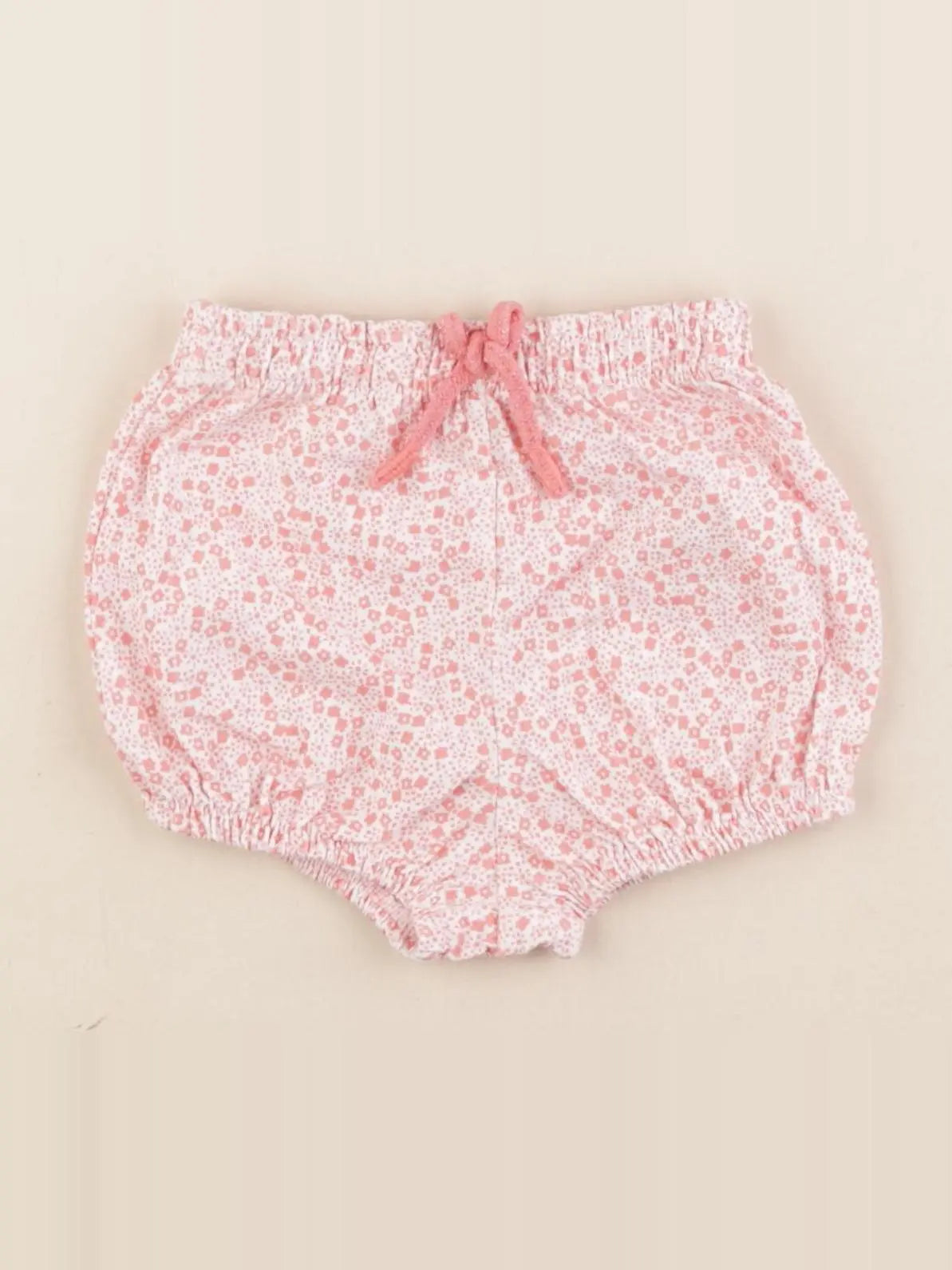 Vertbaudet - short rose - 6 mois