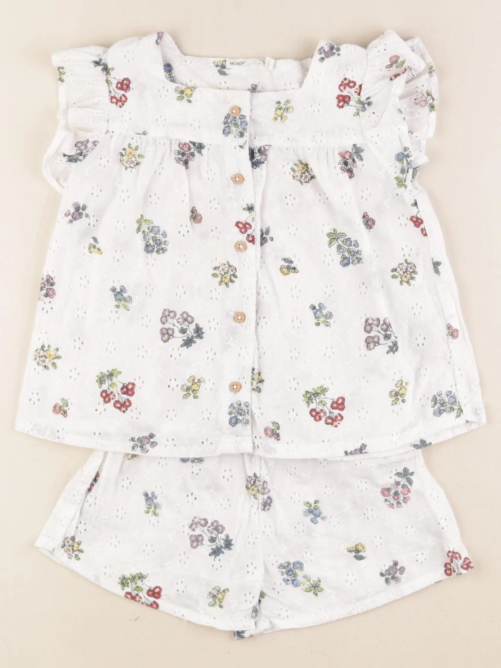 Monoprix - pyjama multicolore - 24 mois