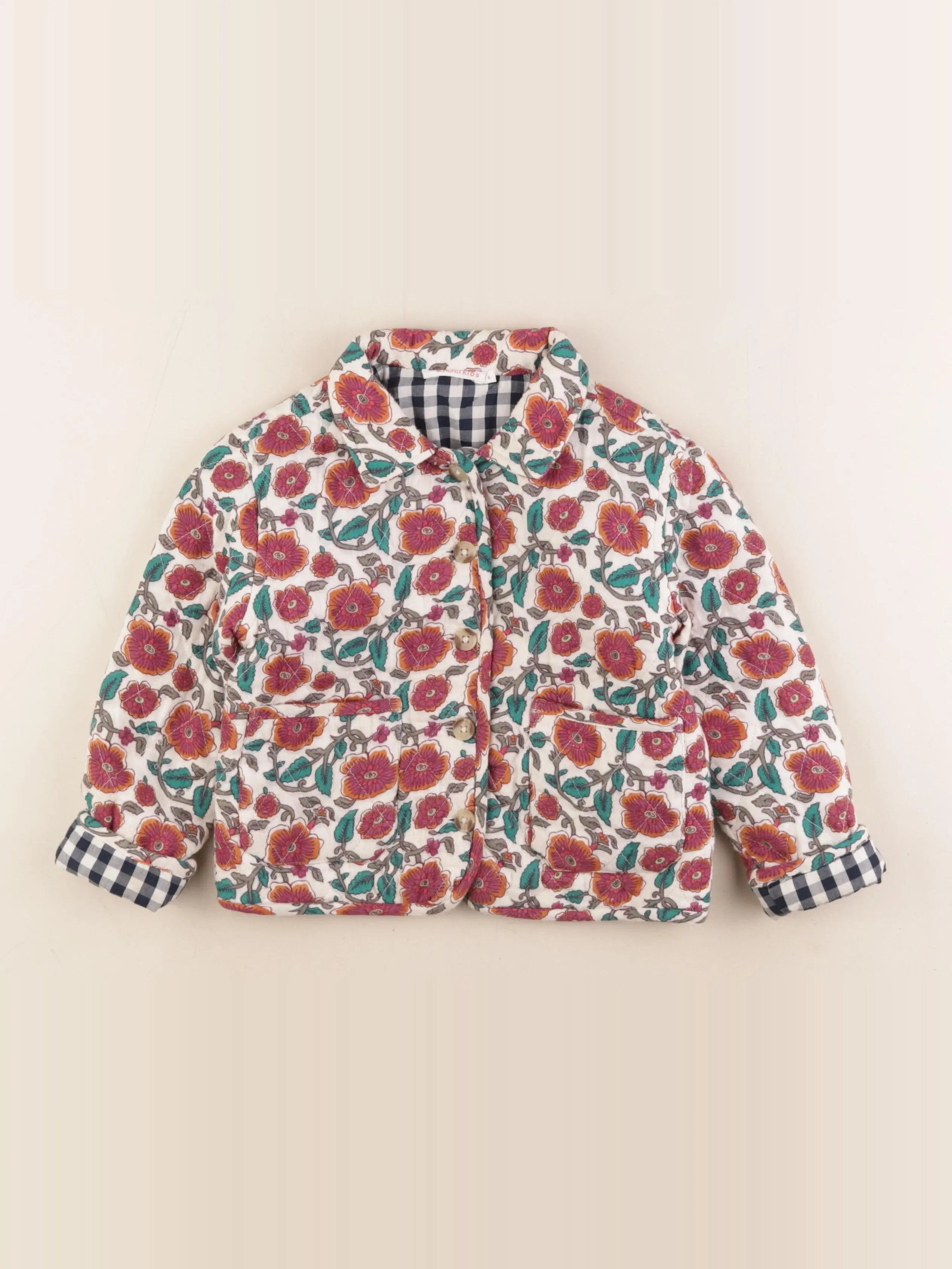 Monoprix - veste multicolore - 4 ans