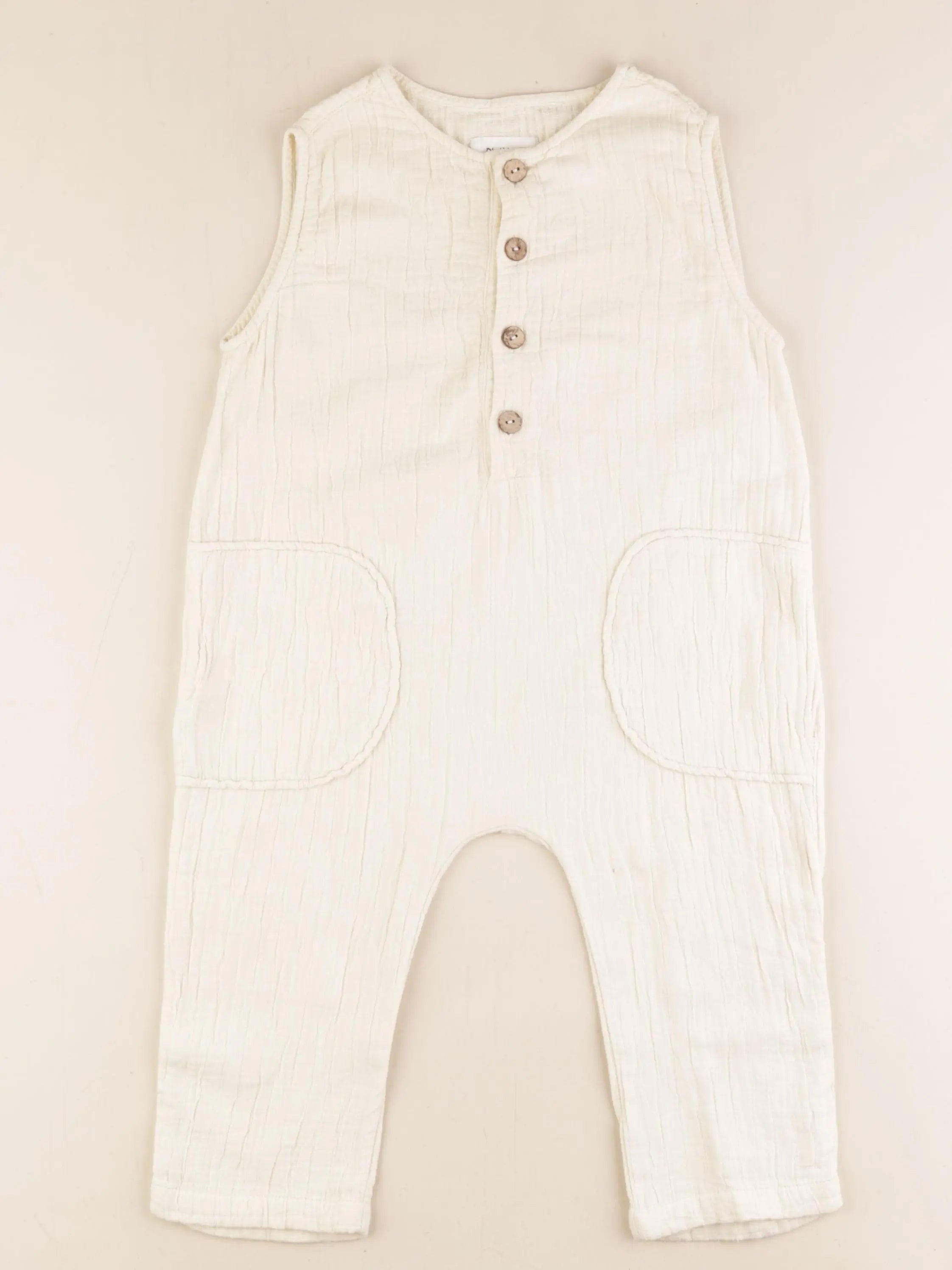 Play Up - combinaison beige - 24 mois
