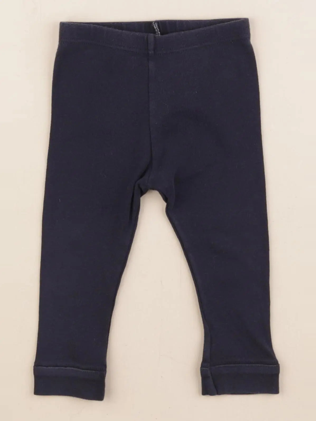 Petit Bateau - legging bleu - 12 mois