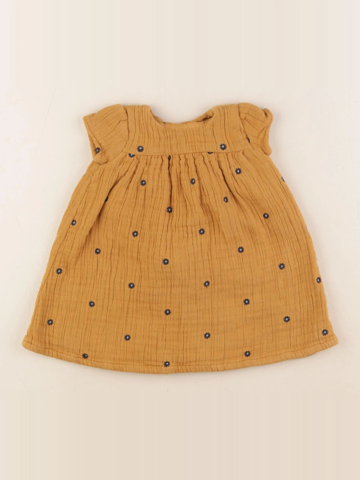 Boutchou - robe jaune - 3 mois
