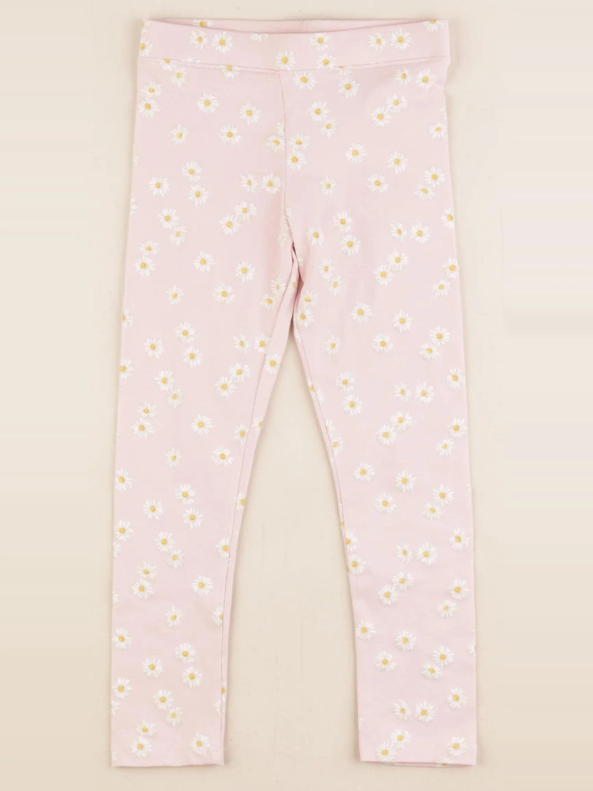 H&M - legging rose - 3/4 ans