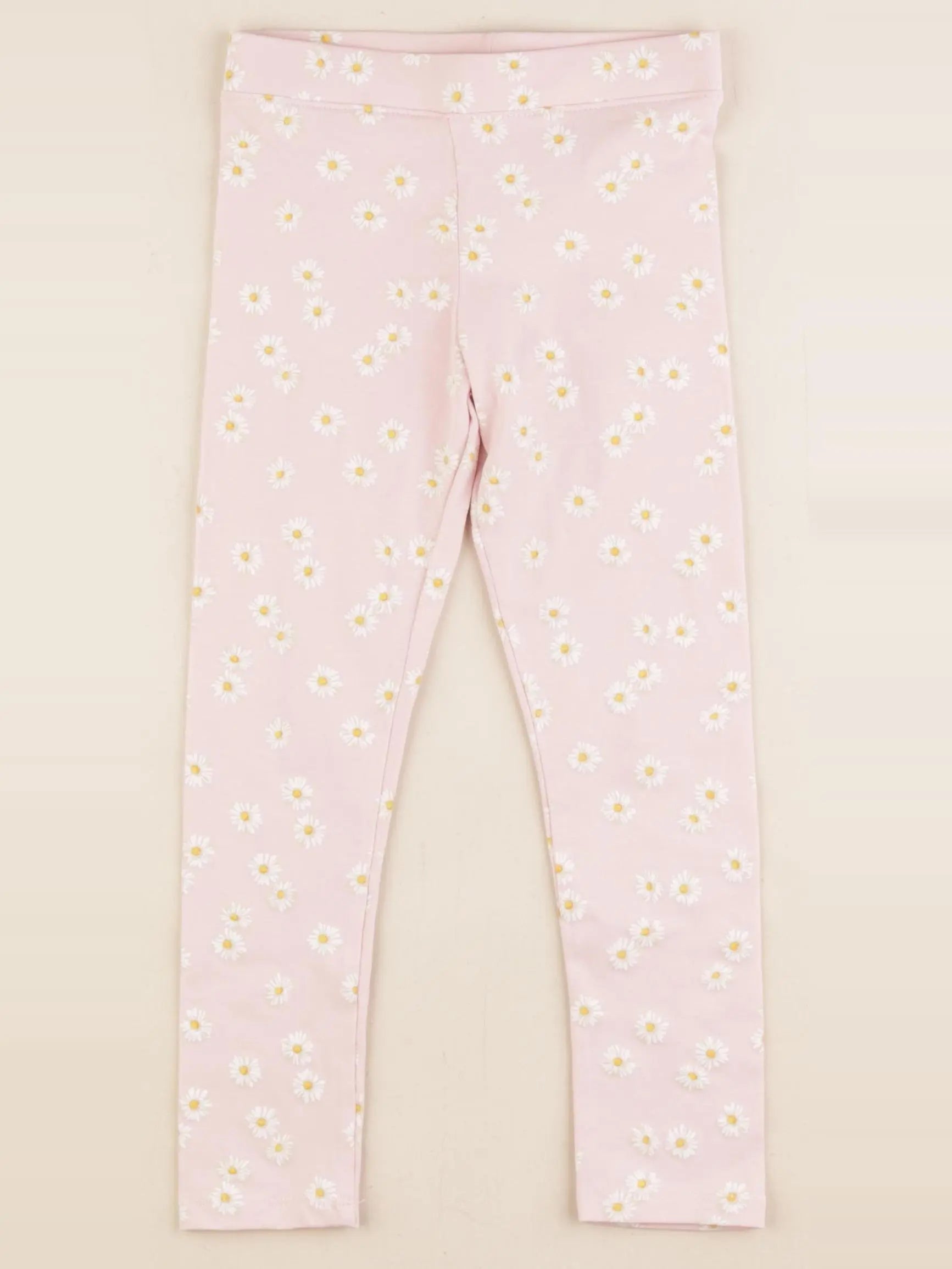 H&M - legging rose - 3/4 ans