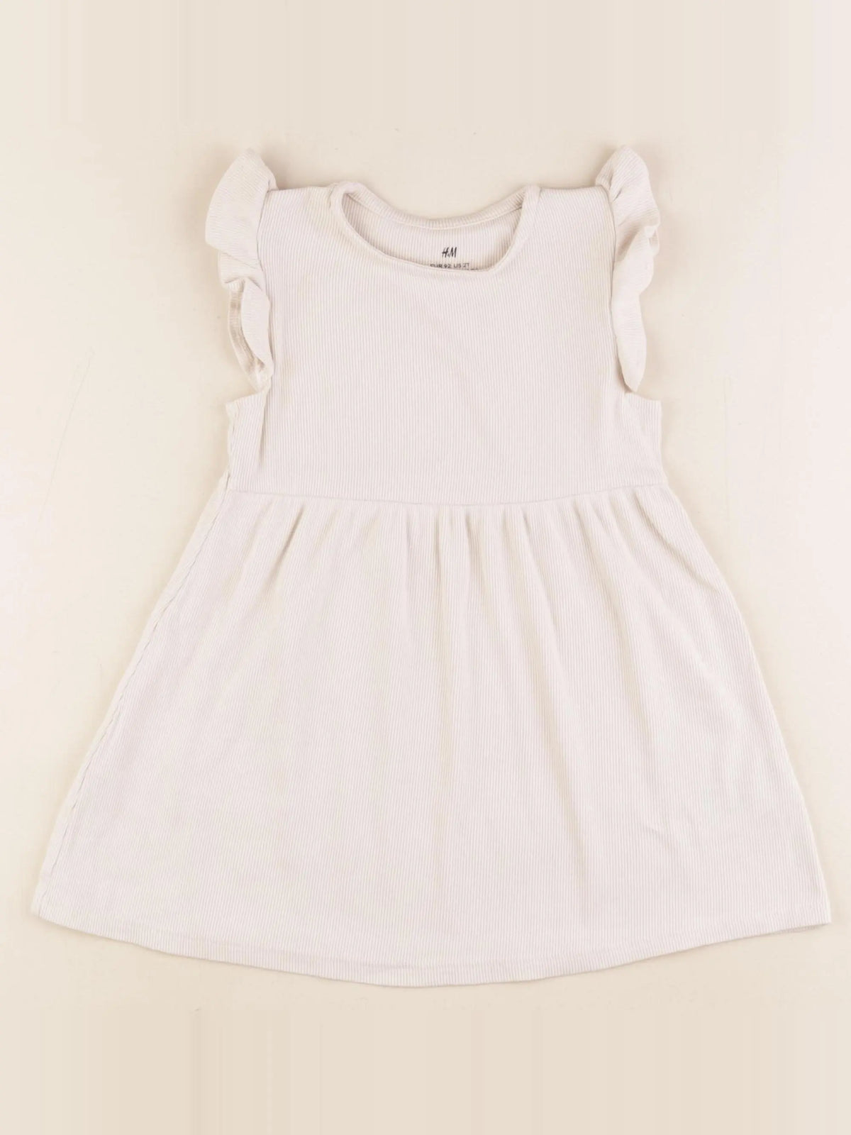 H&M - robe marron - 18/24 mois