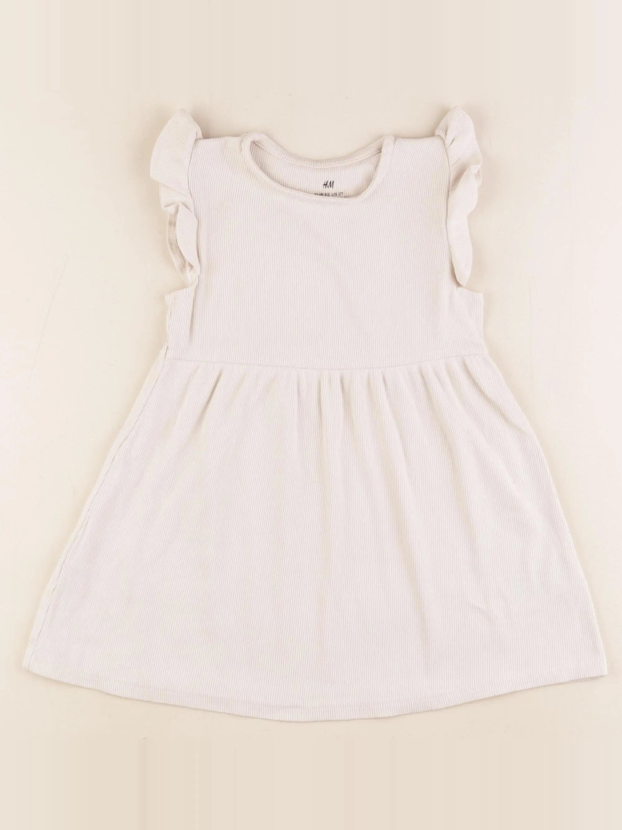 H&M - robe marron - 18/24 mois