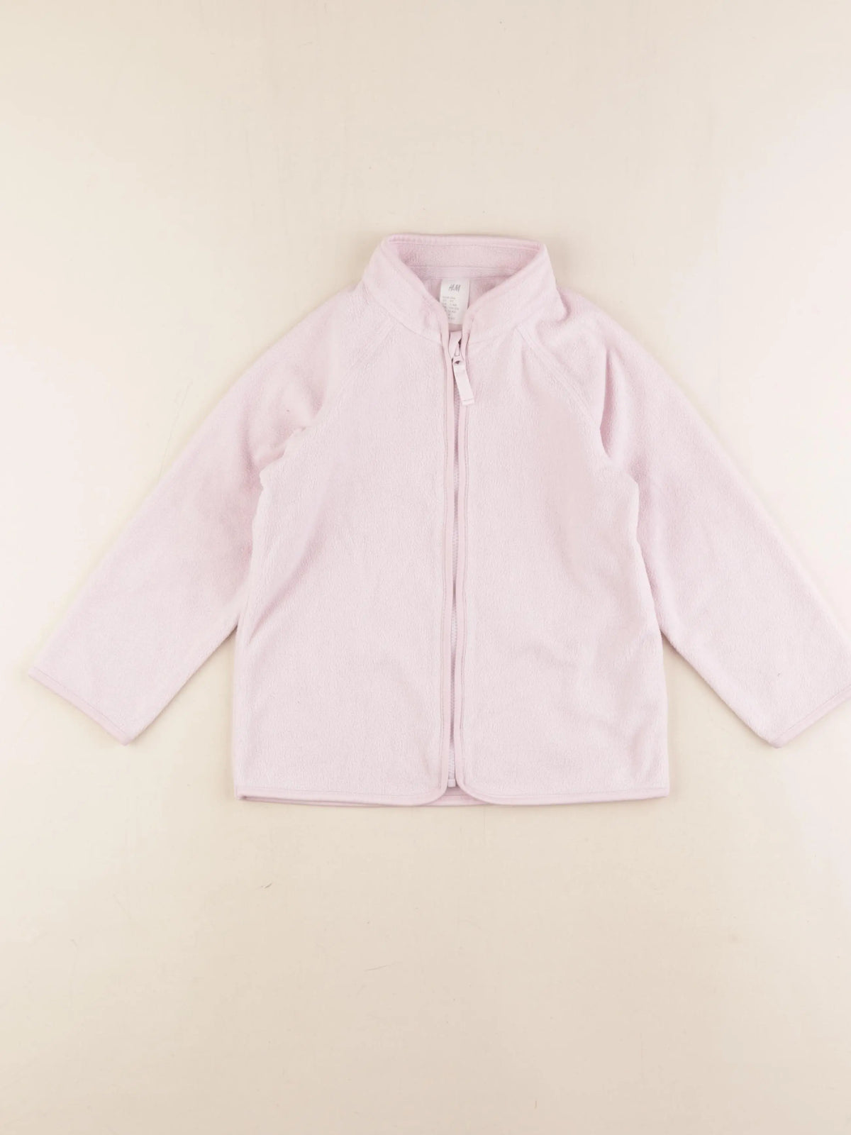 H&M - polaire rose - 4 ans