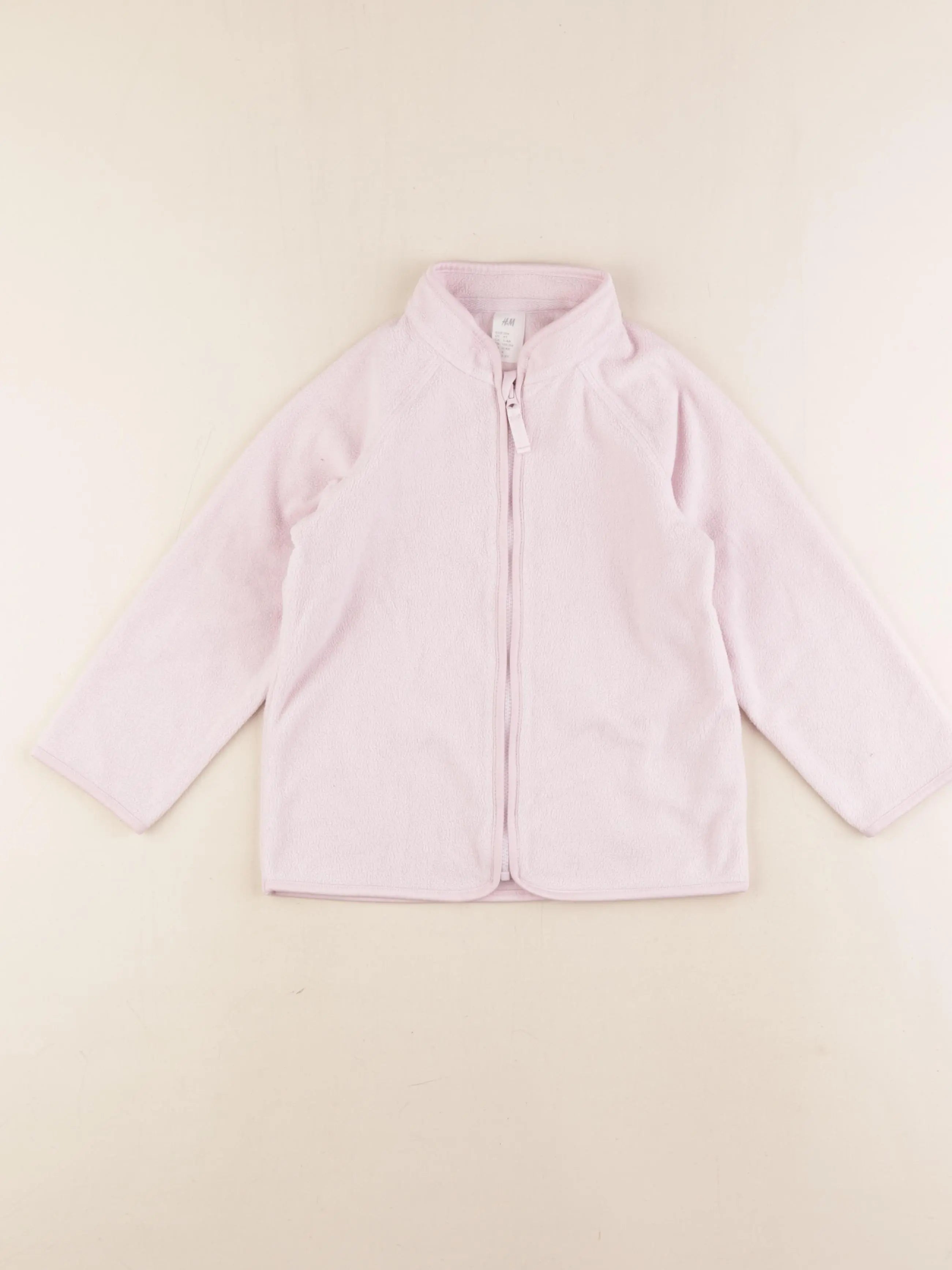 H&M - polaire rose - 4 ans