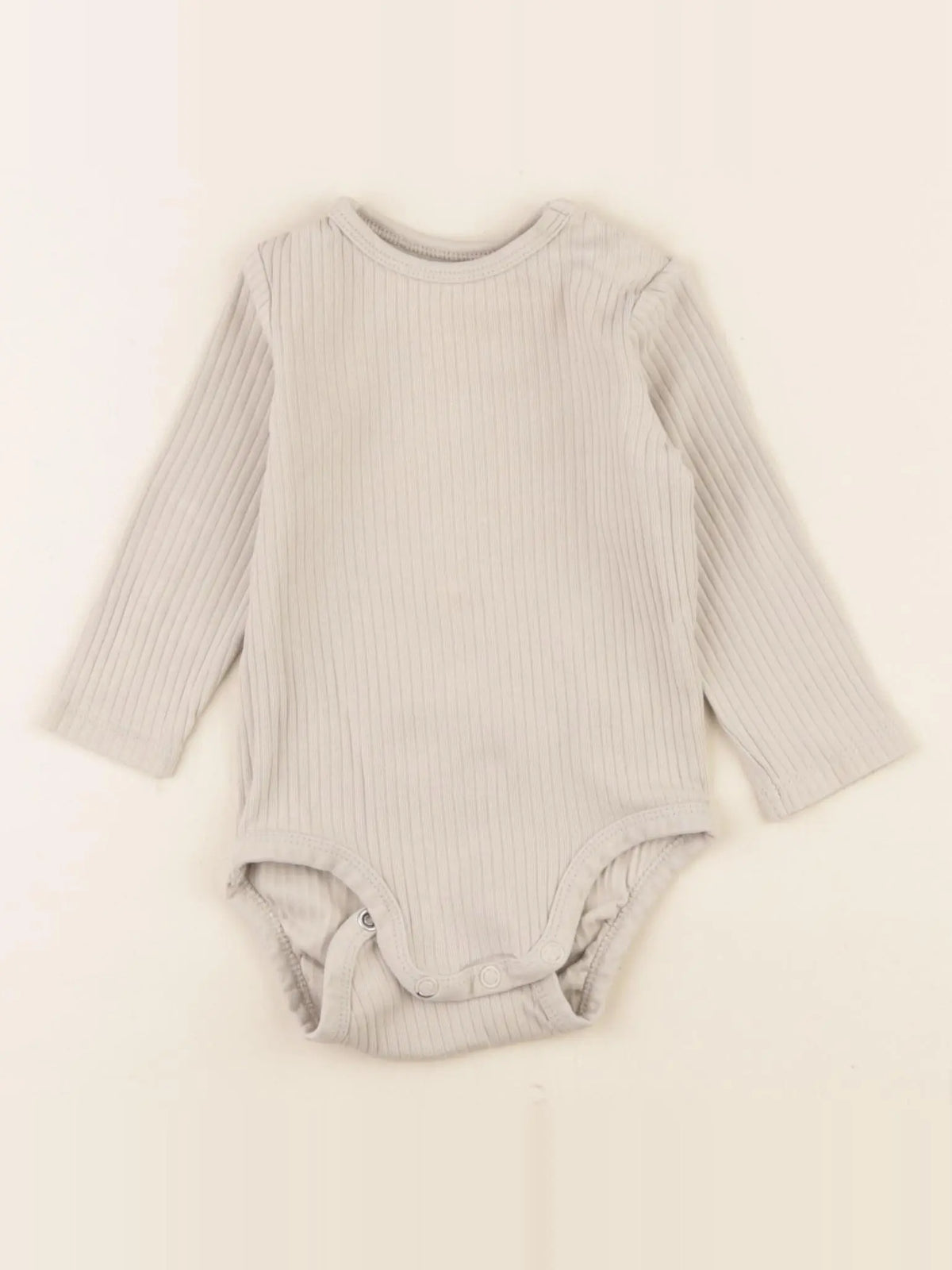 H&M - body marron - 4/6 mois