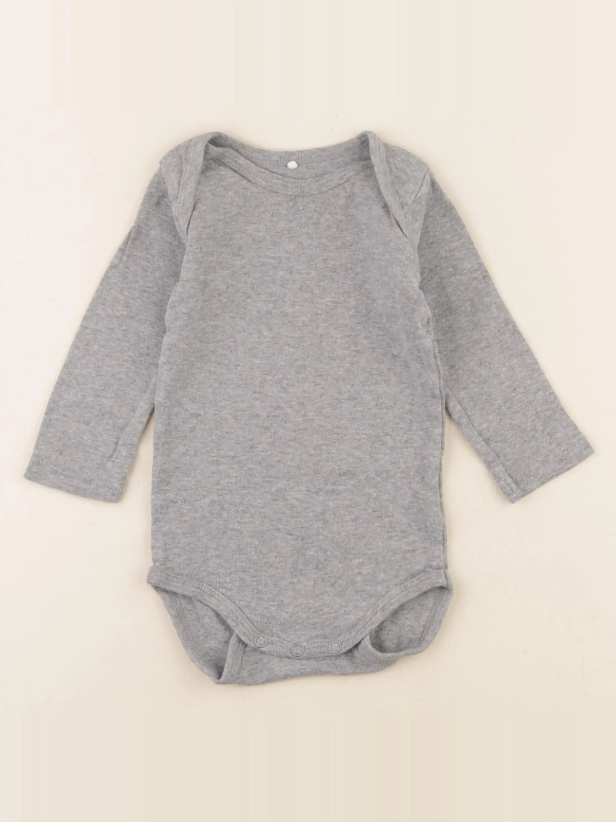 Name it - body gris - 6/9 mois