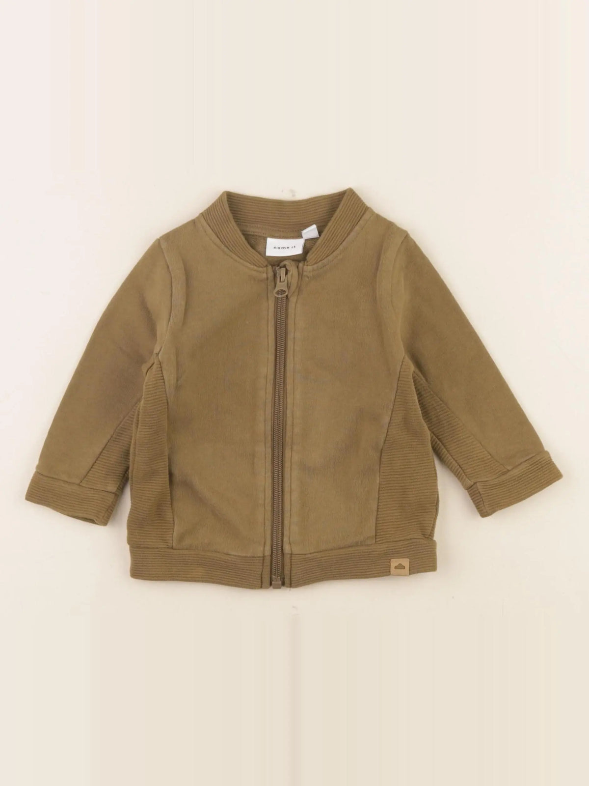 Name it - sweat marron - 4/6 mois