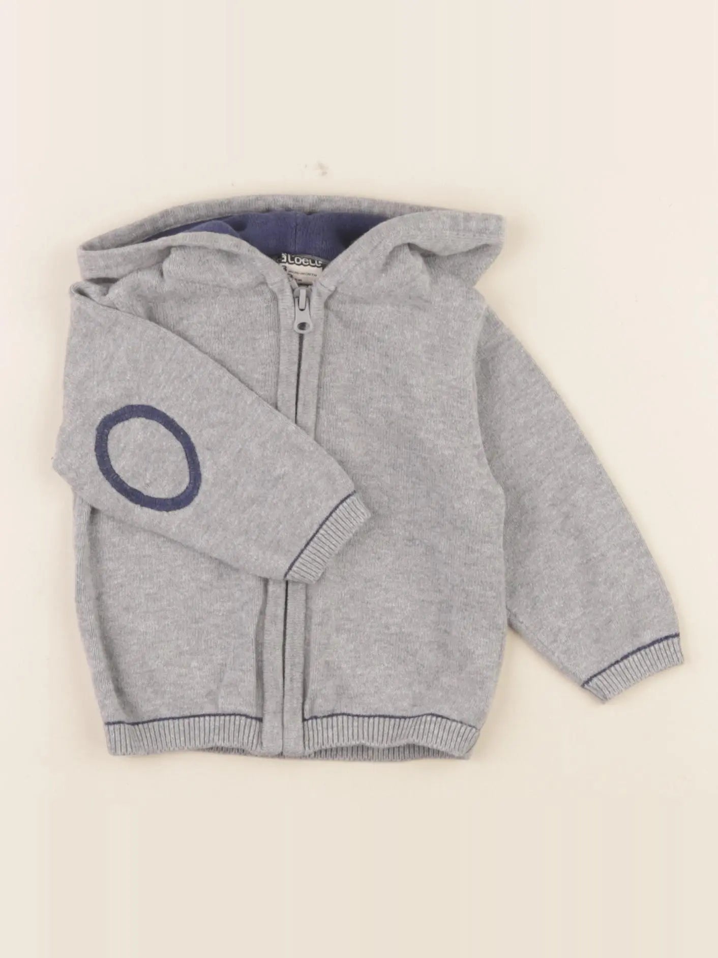 Tape à l'oeil - gilet gris - 3 mois