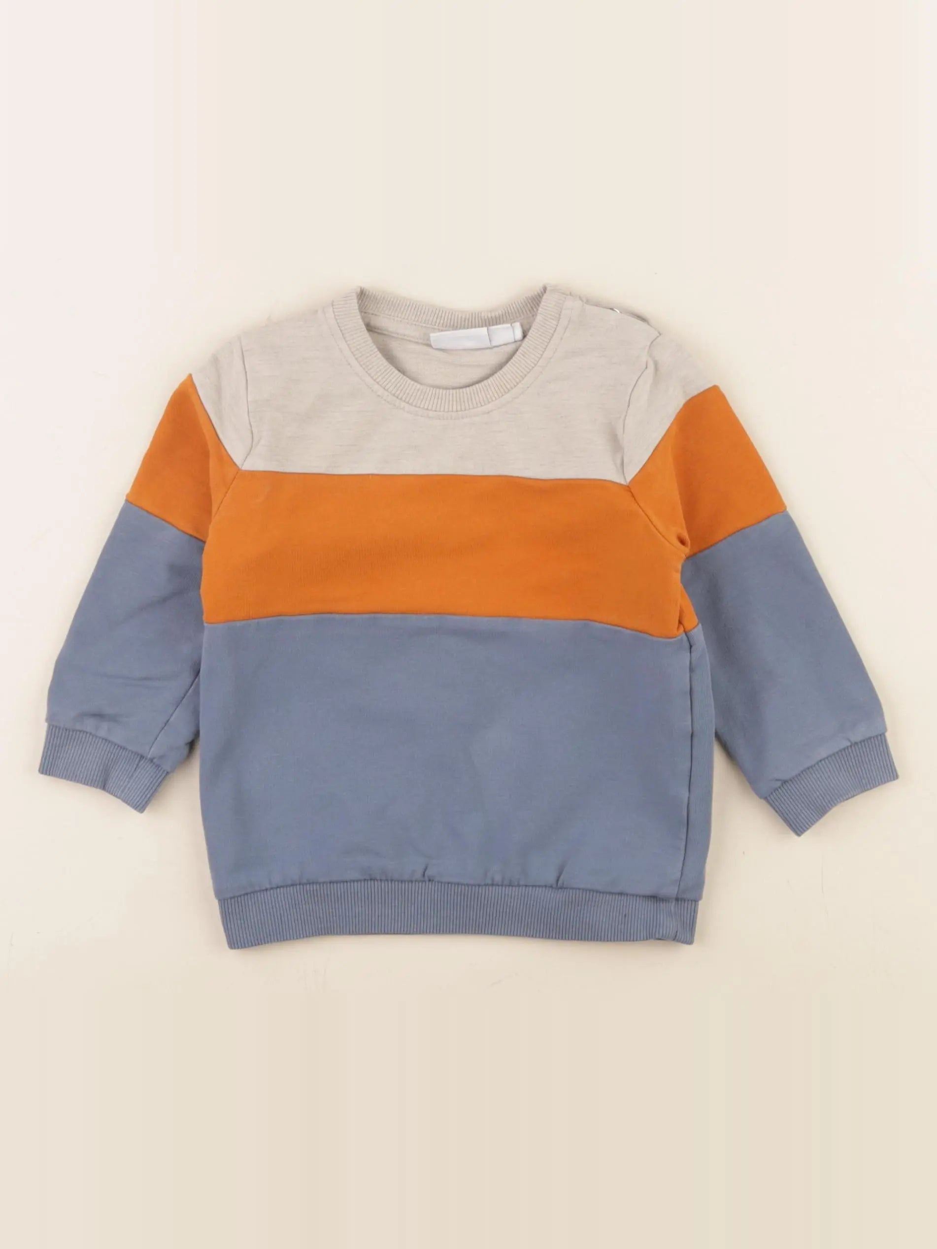 Name it - sweat multicolore - 6/9 mois