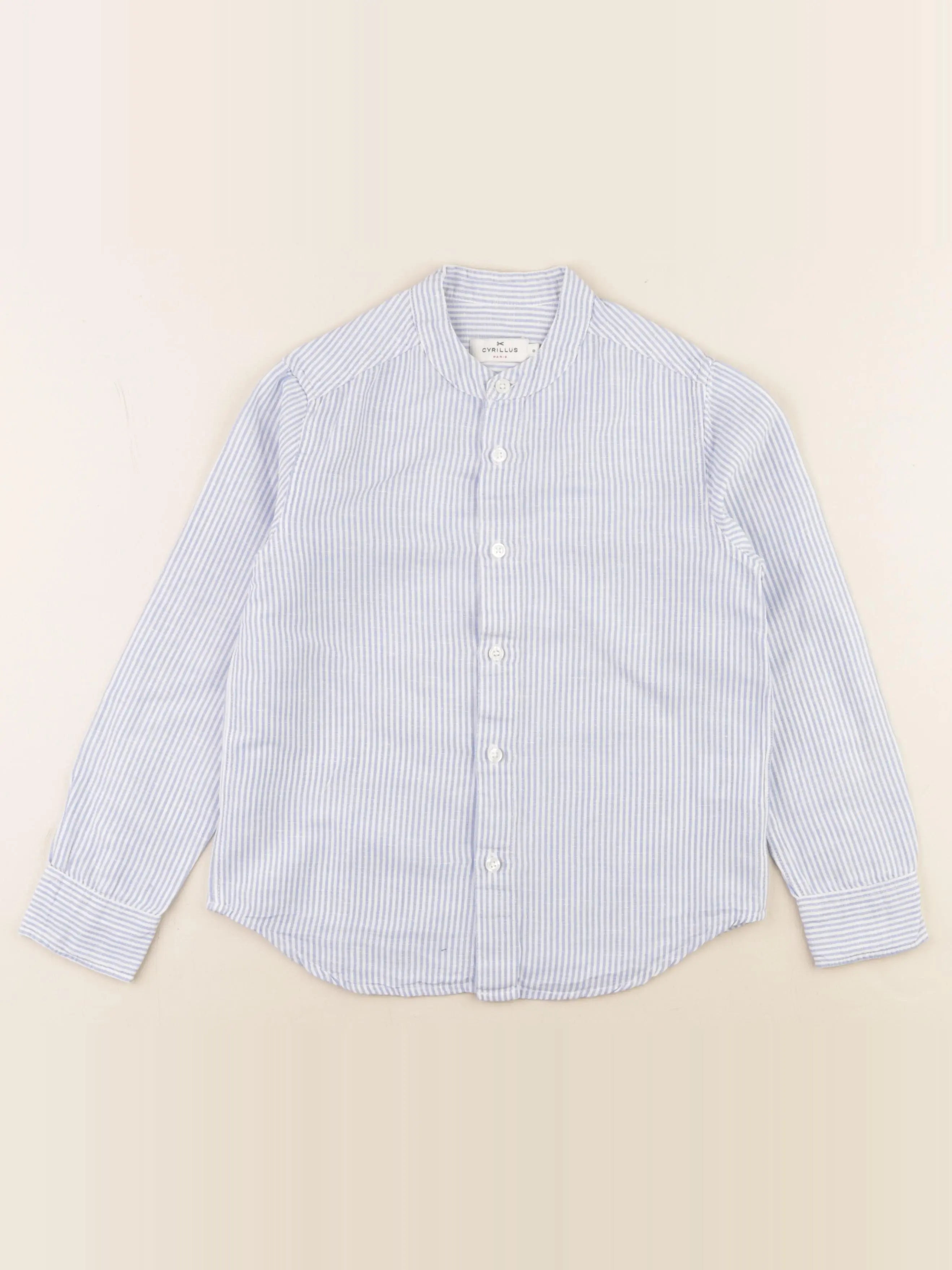 Cyrillus - chemise bleu - 8 ans
