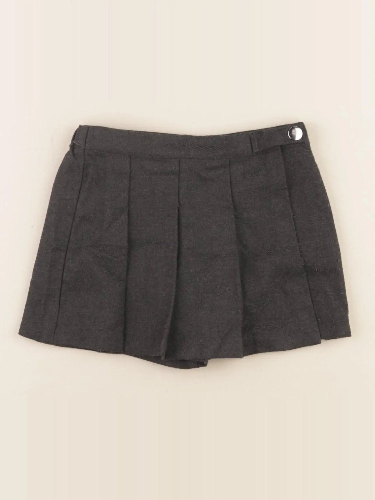 Vertbaudet - jupe short gris - 4 ans