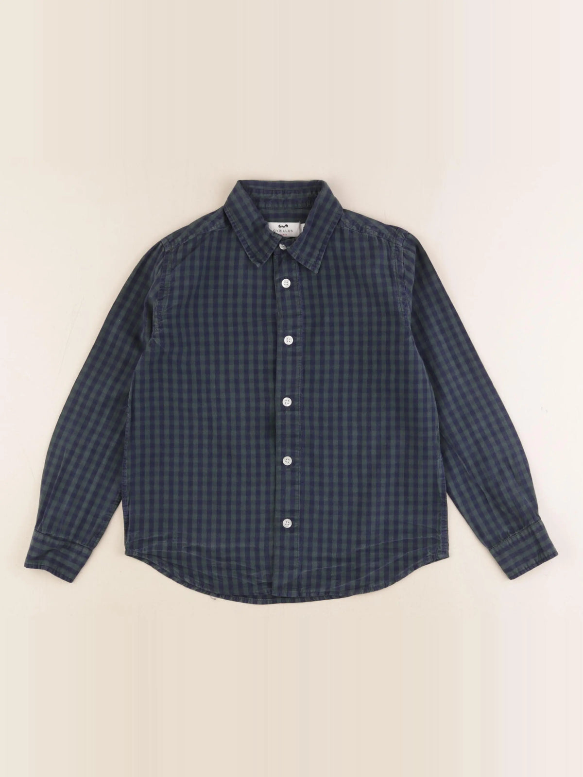 Cyrillus - chemise bleu - 8 ans