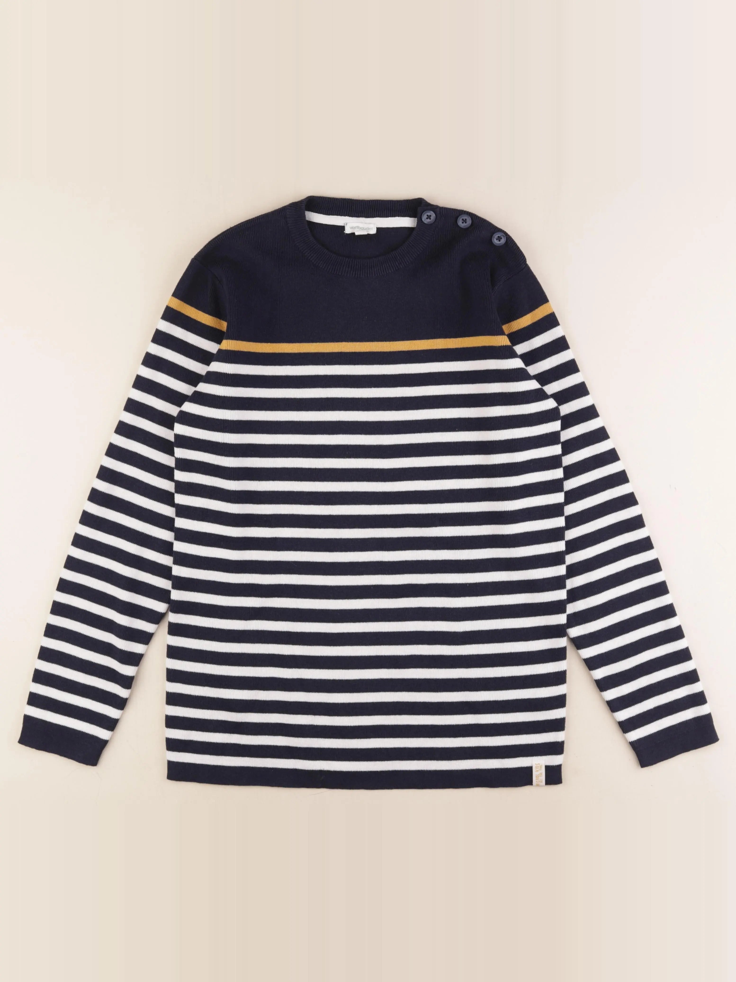 Vertbaudet - pull bleu - 14 ans
