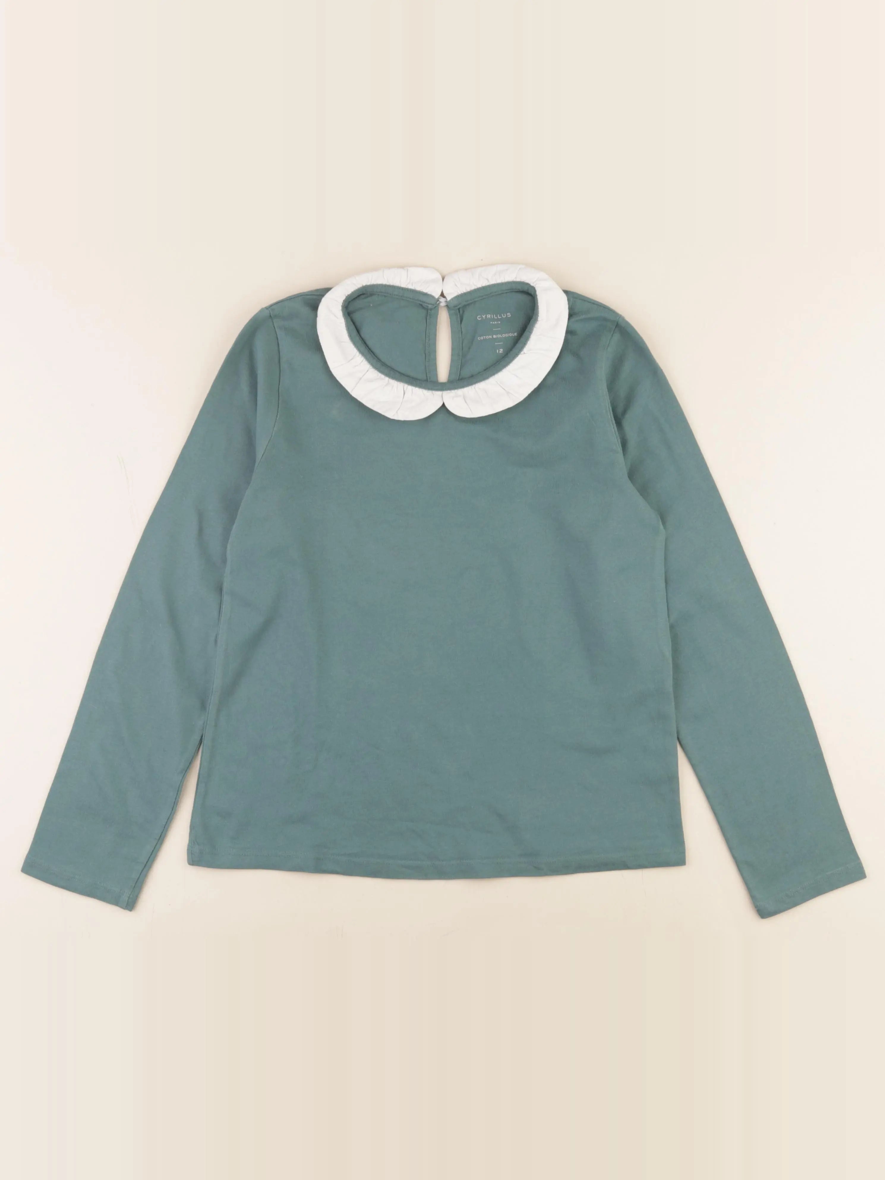 Cyrillus - tee-shirt vert - 12 ans