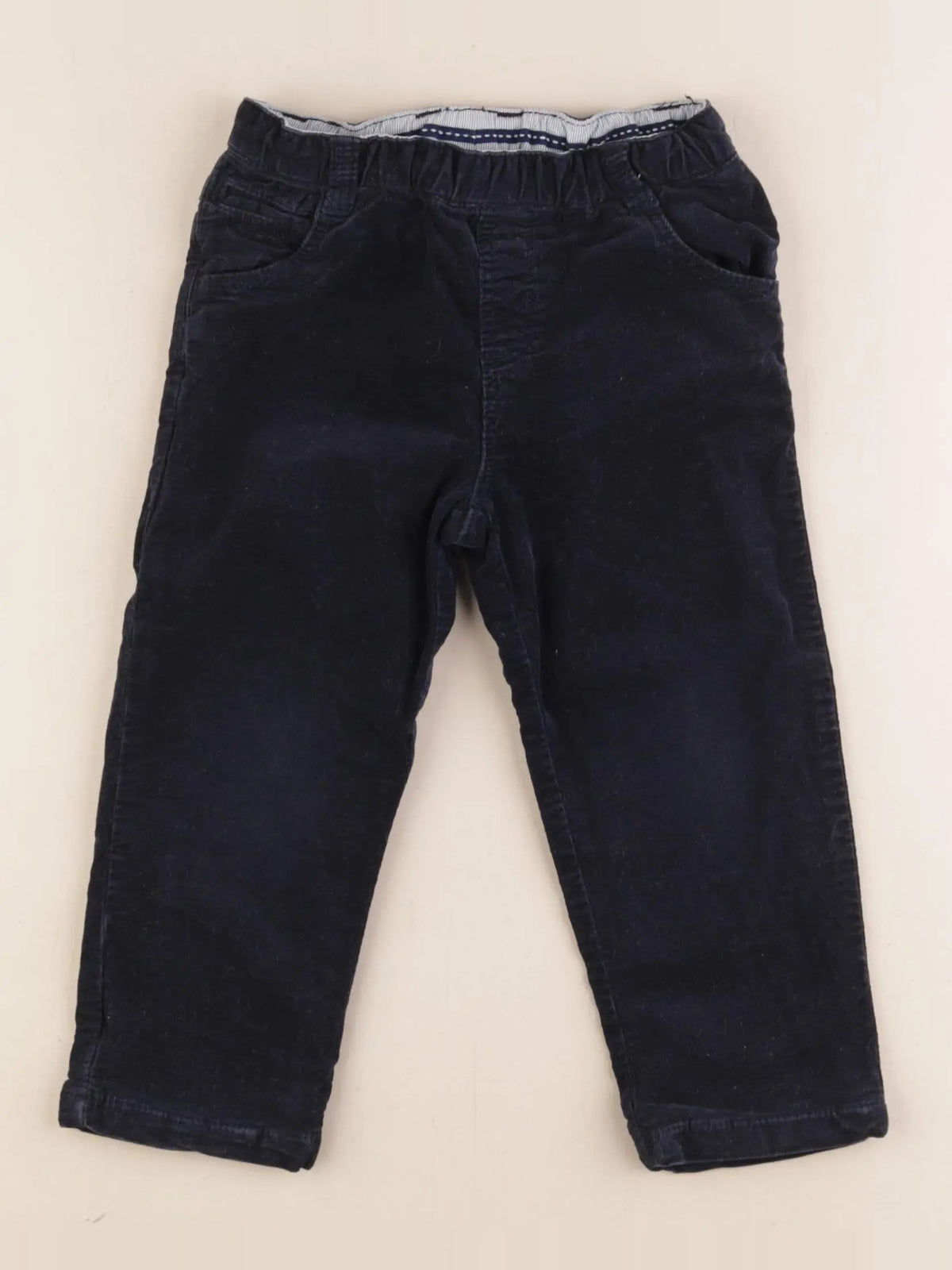 Cyrillus - pantalon bleu - 24 mois