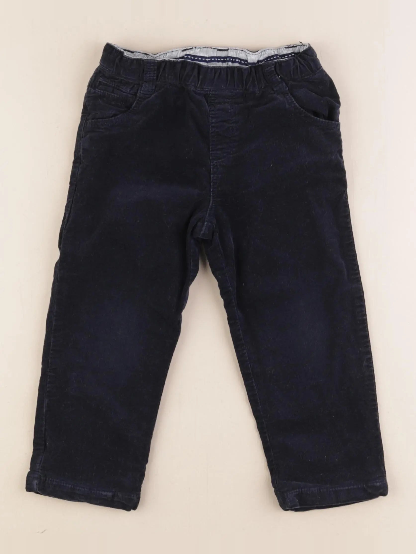 Cyrillus - pantalon bleu - 24 mois