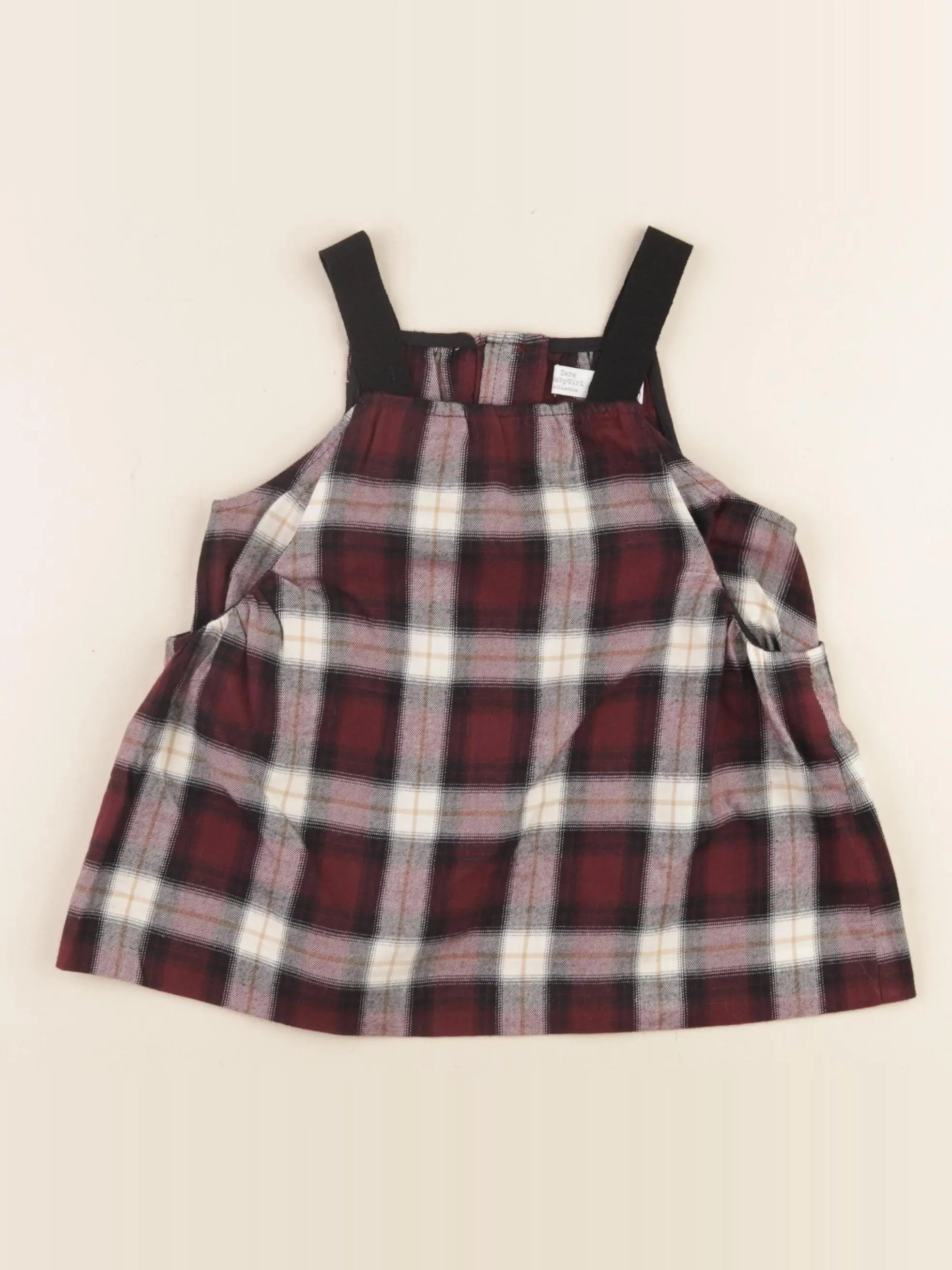 Zara - robe rouge - 12/18 mois