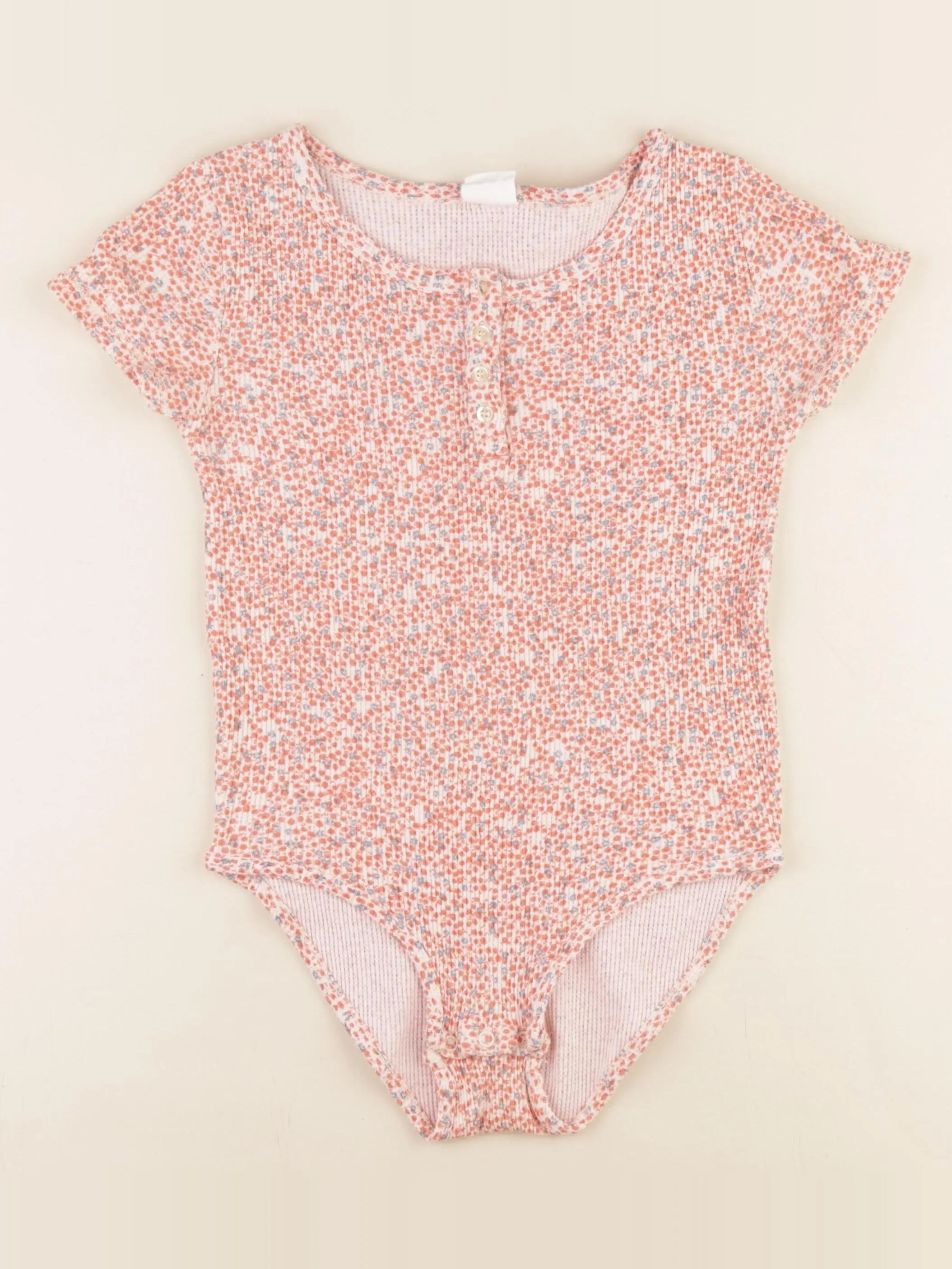 Zara - body tee-shirt multicolore - 11/12 ans