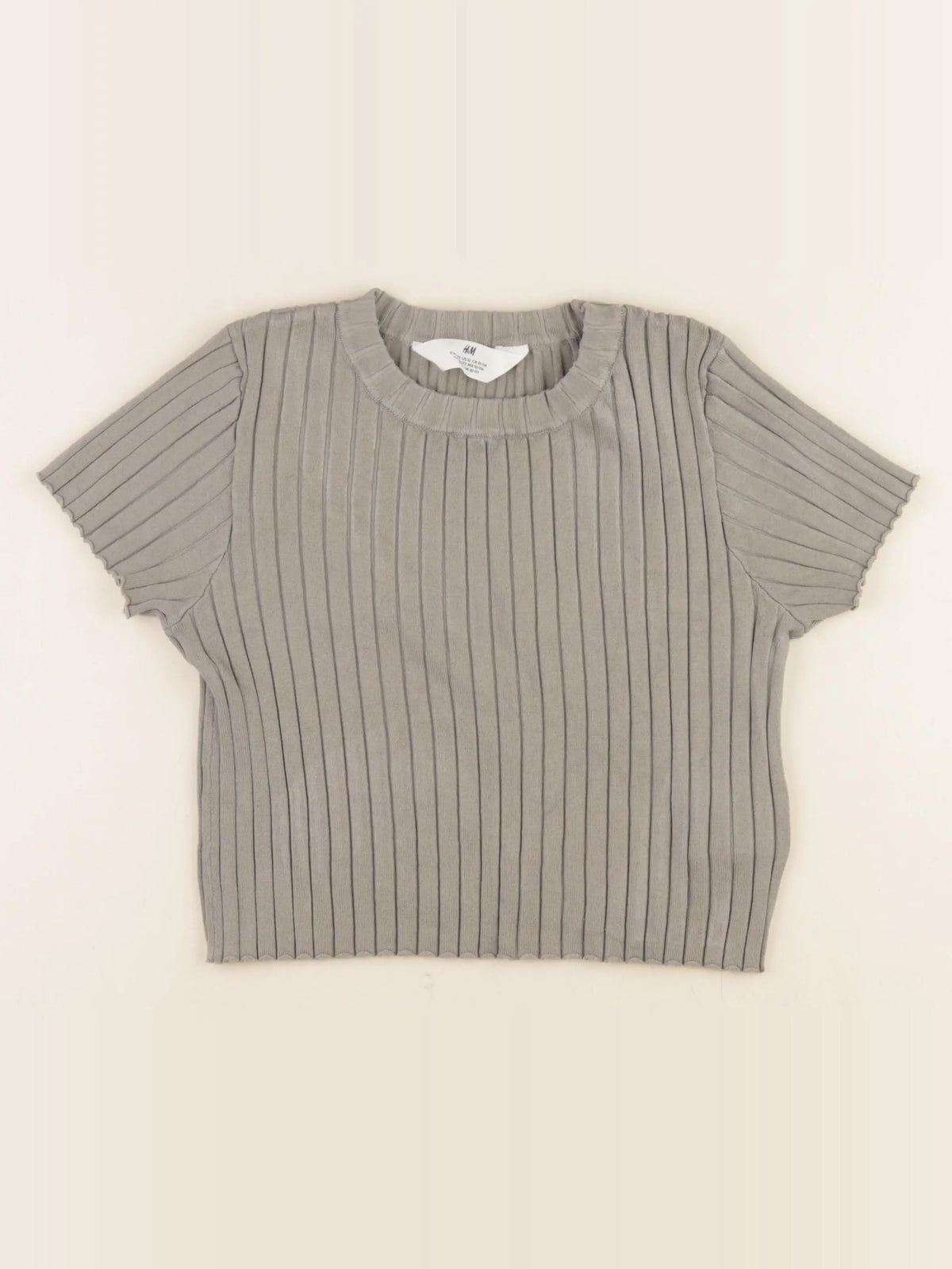 H&M - tee-shirt vert - 10/11 ans