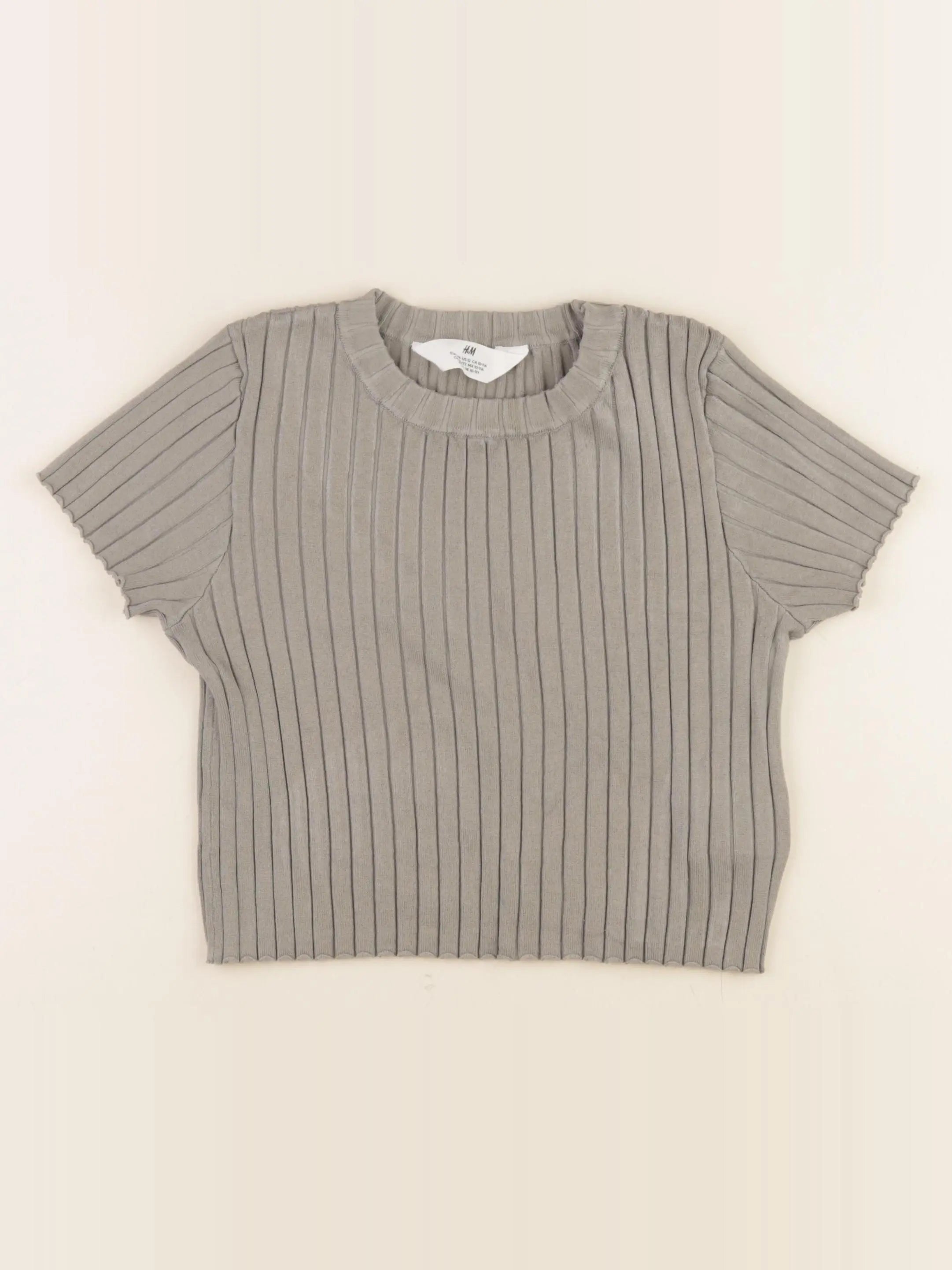 H&M - tee-shirt vert - 10/11 ans