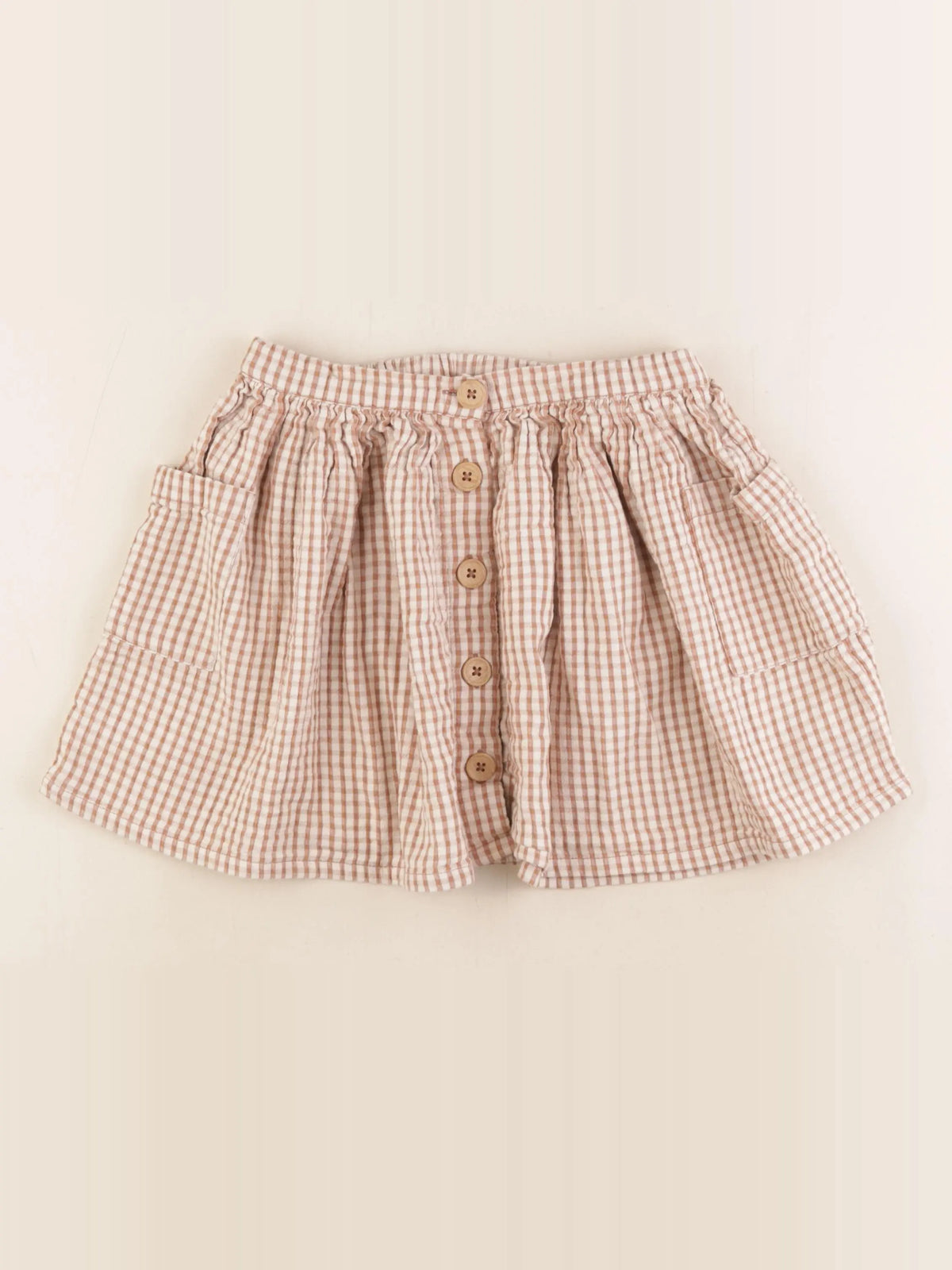 Vertbaudet - jupe marron - 9 ans