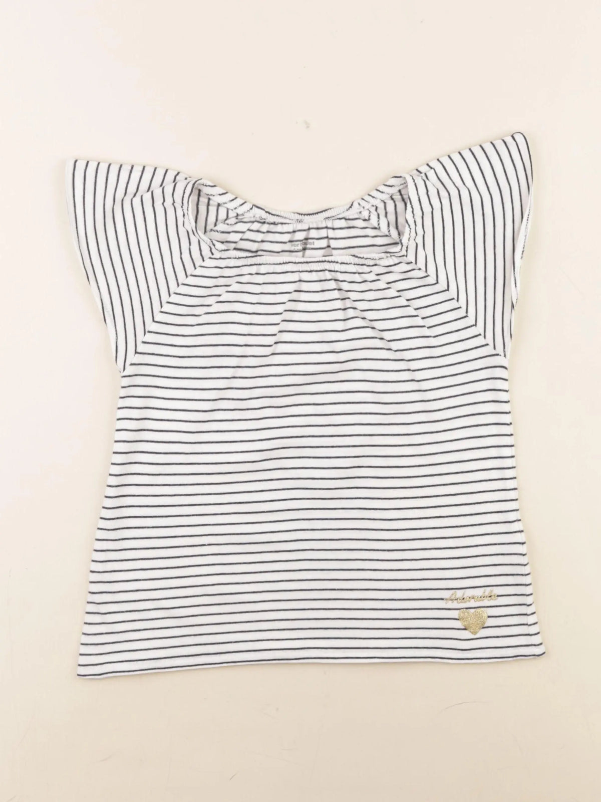 Vertbaudet - tee-shirt bleu - 6 ans