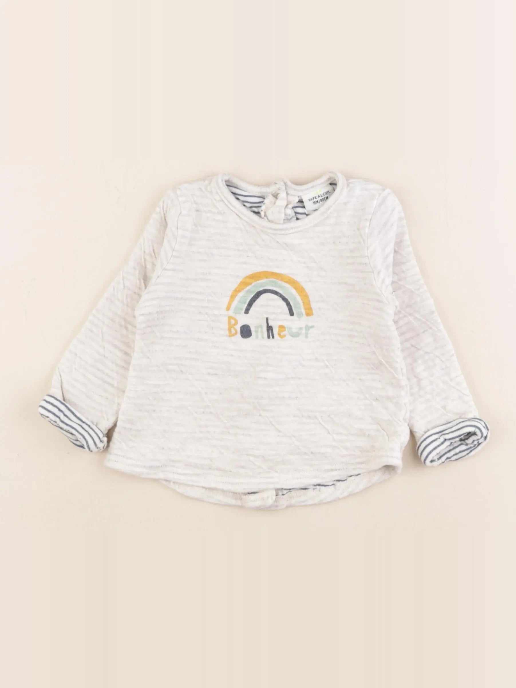 Tape à l'oeil - tee-shirt gris - 18 mois