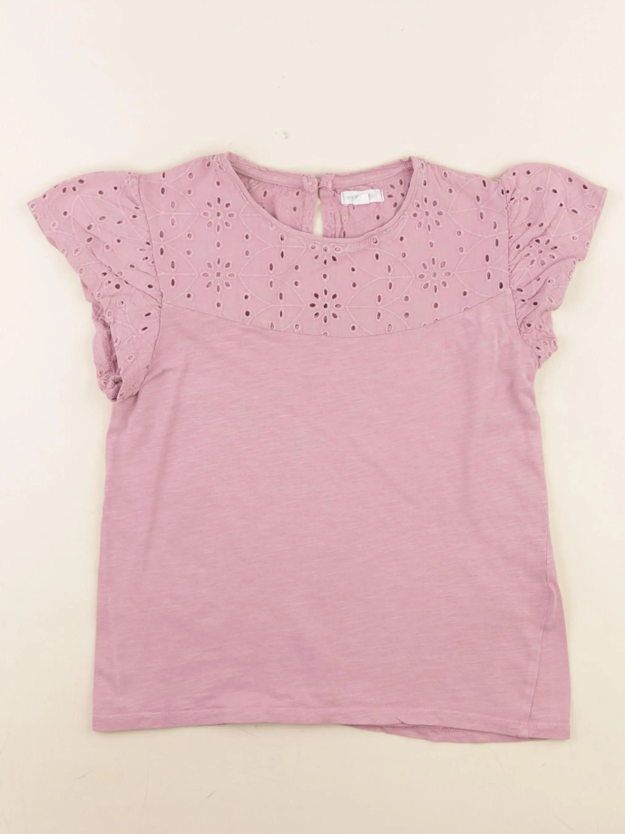 Vertbaudet - tee-shirt rose - 10 ans