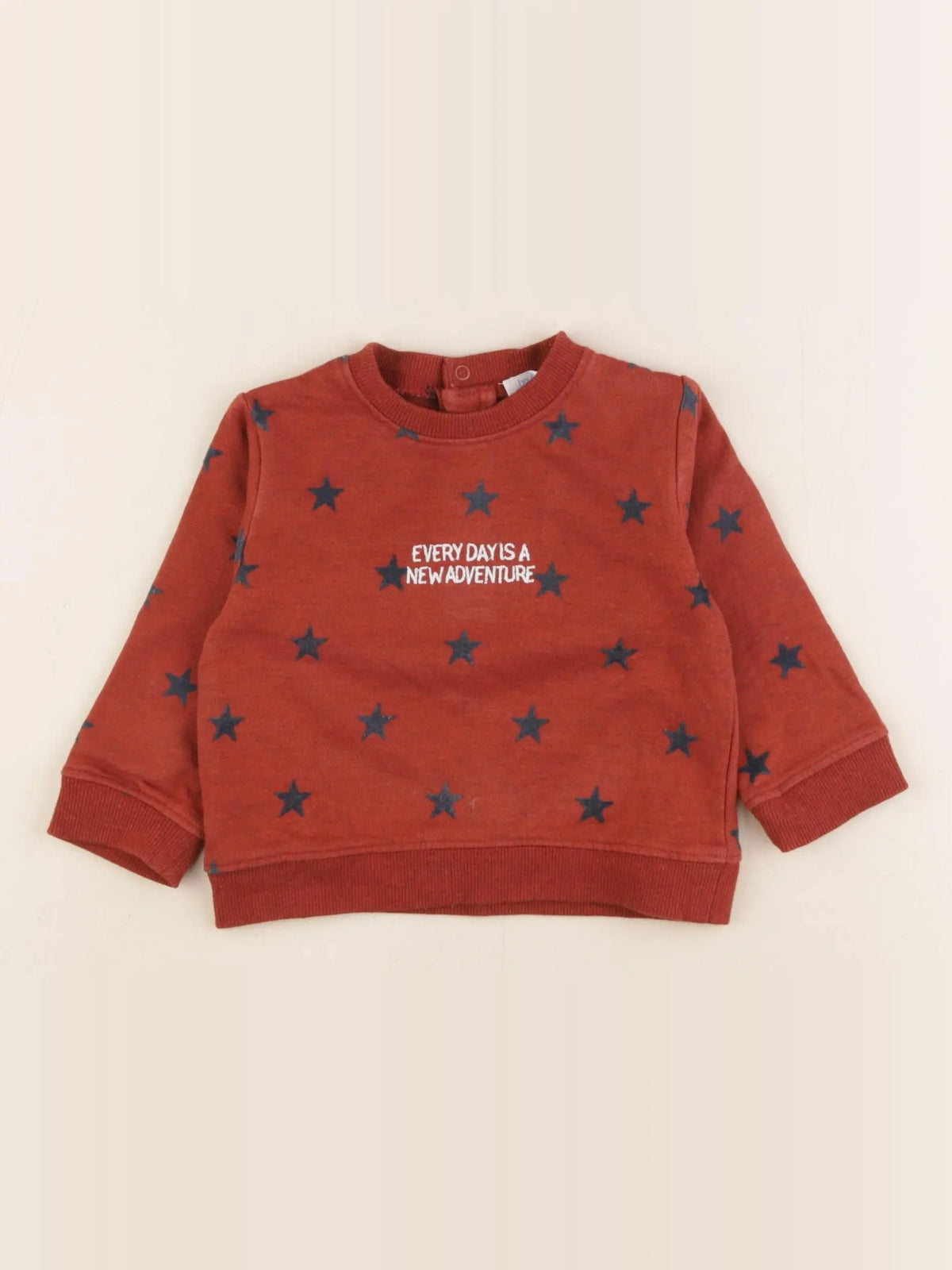 Boutchou - sweat marron - 9 mois