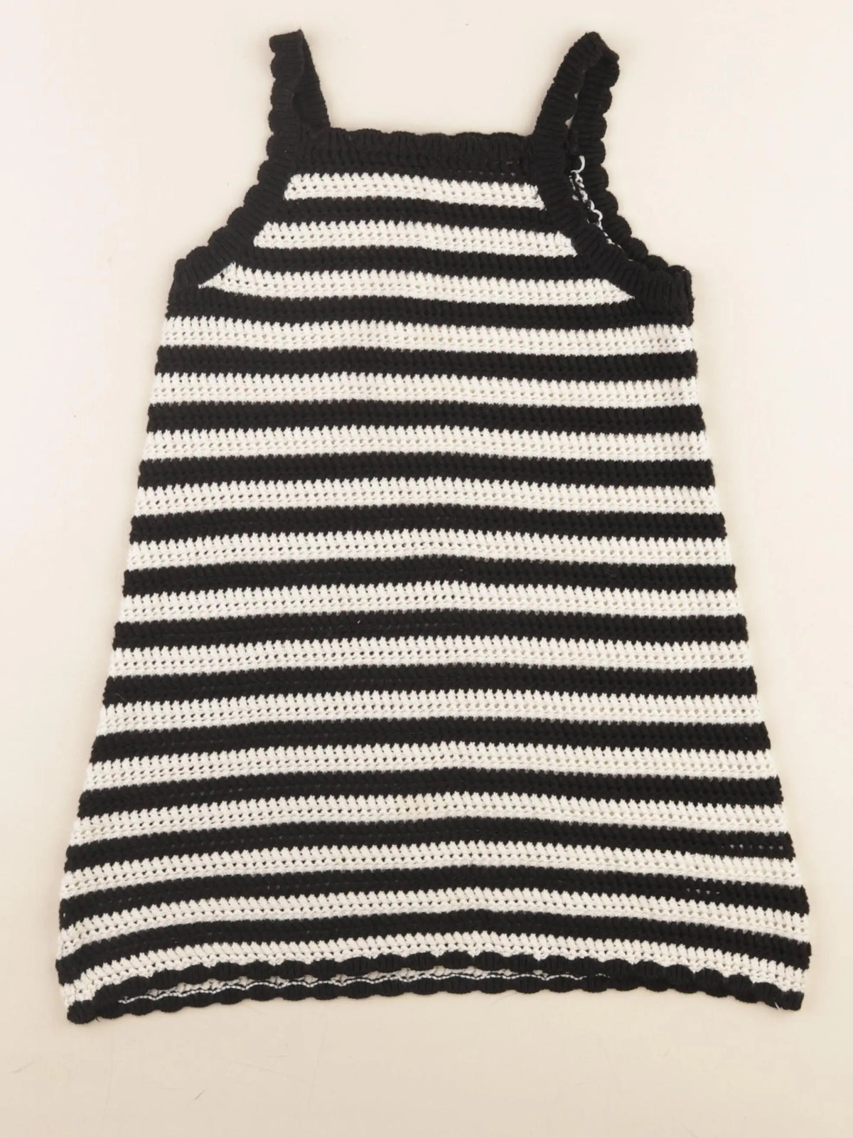 Zara - robe tricot noir - 6 ans