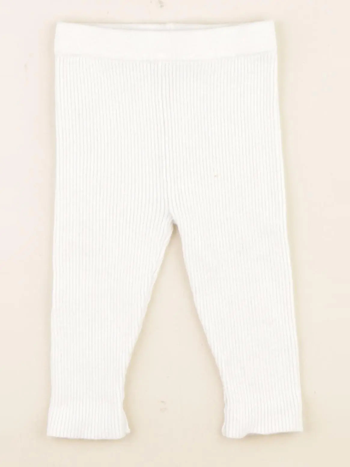 Vertbaudet - legging blanc - 6 mois