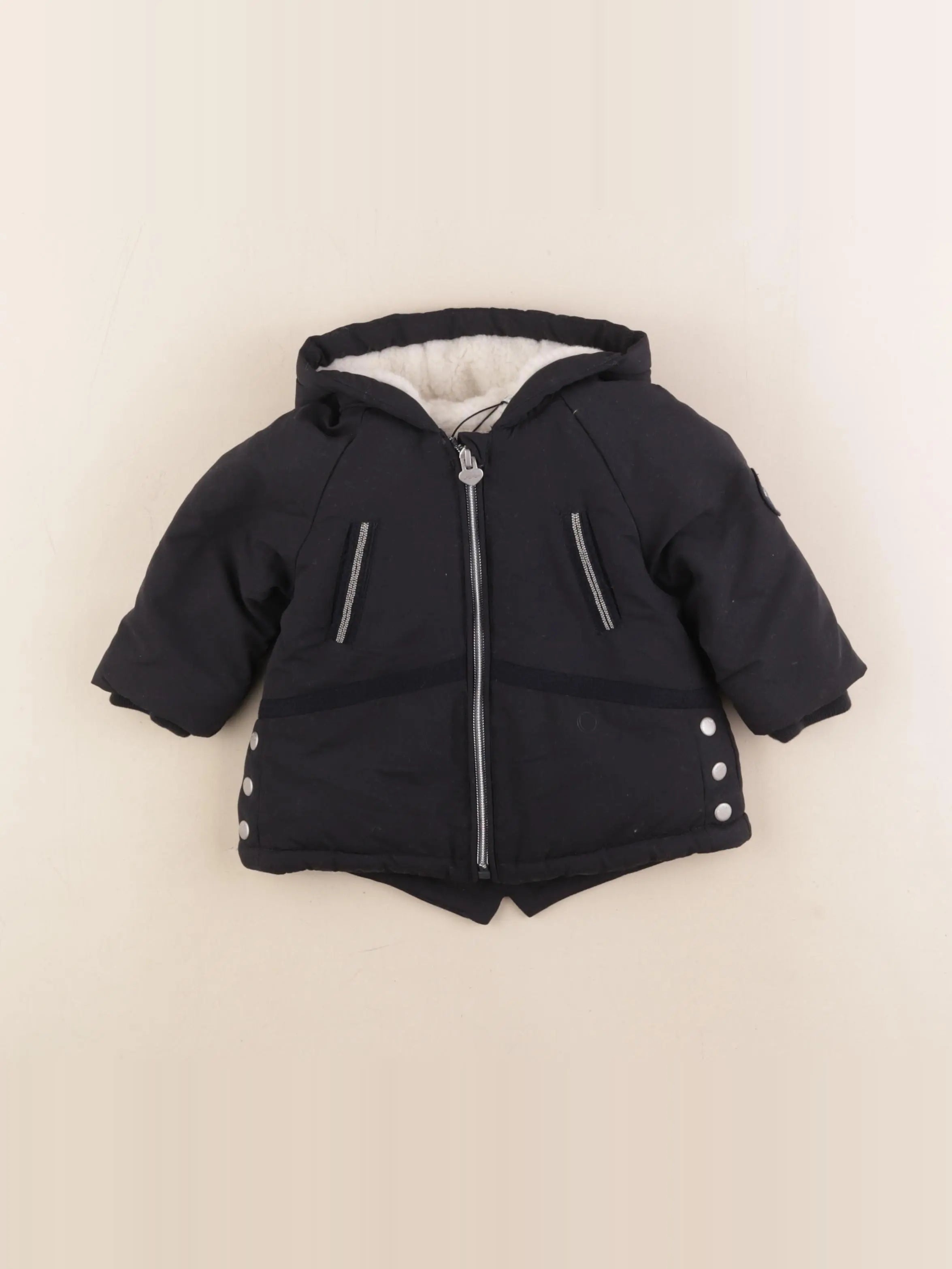 IKKS - manteau bleu - 6 mois