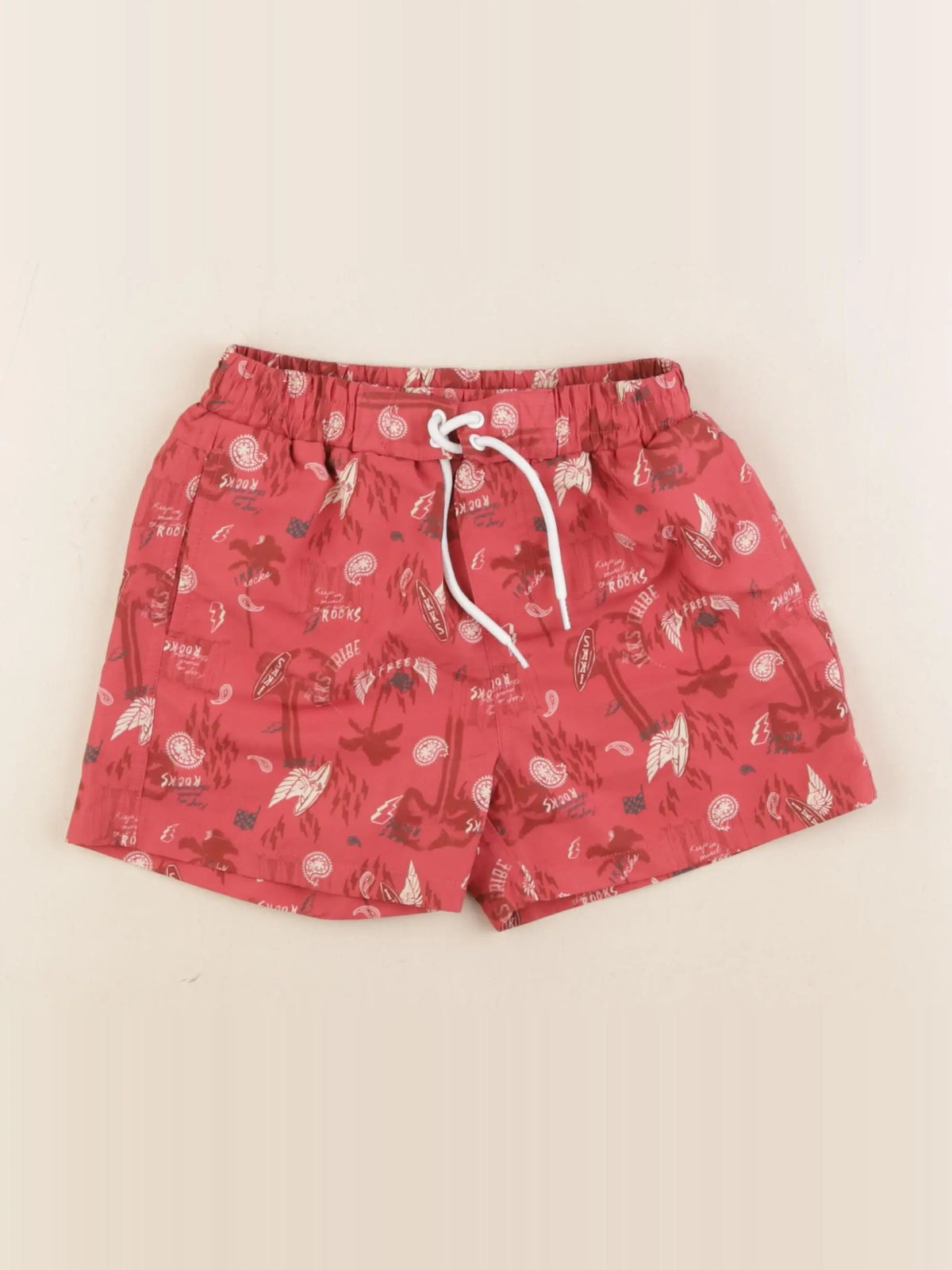 IKKS - maillot de bain rouge - 4 ans