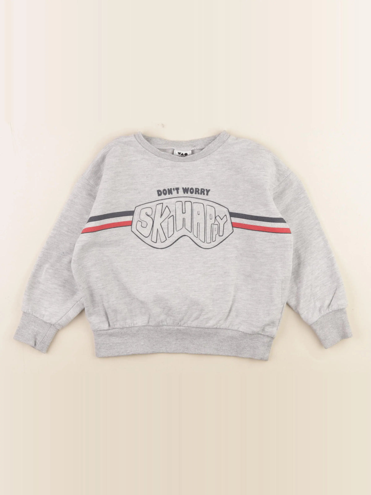 Tape à l'oeil - sweat gris - 5 ans