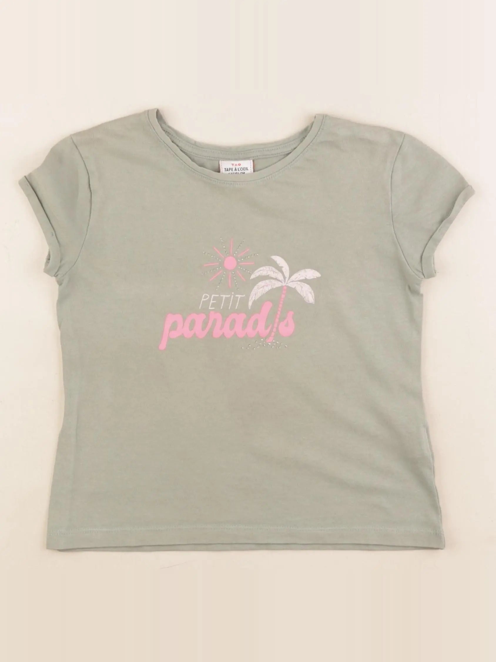 Tape à l'oeil - tee-shirt vert - 4 ans