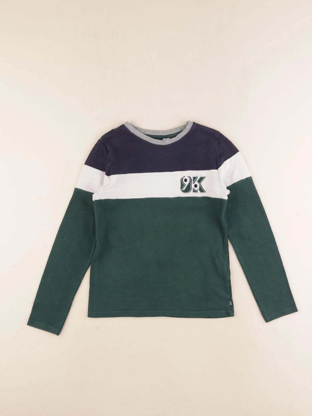 Okaidi - tee-shirt bleu - 8 ans