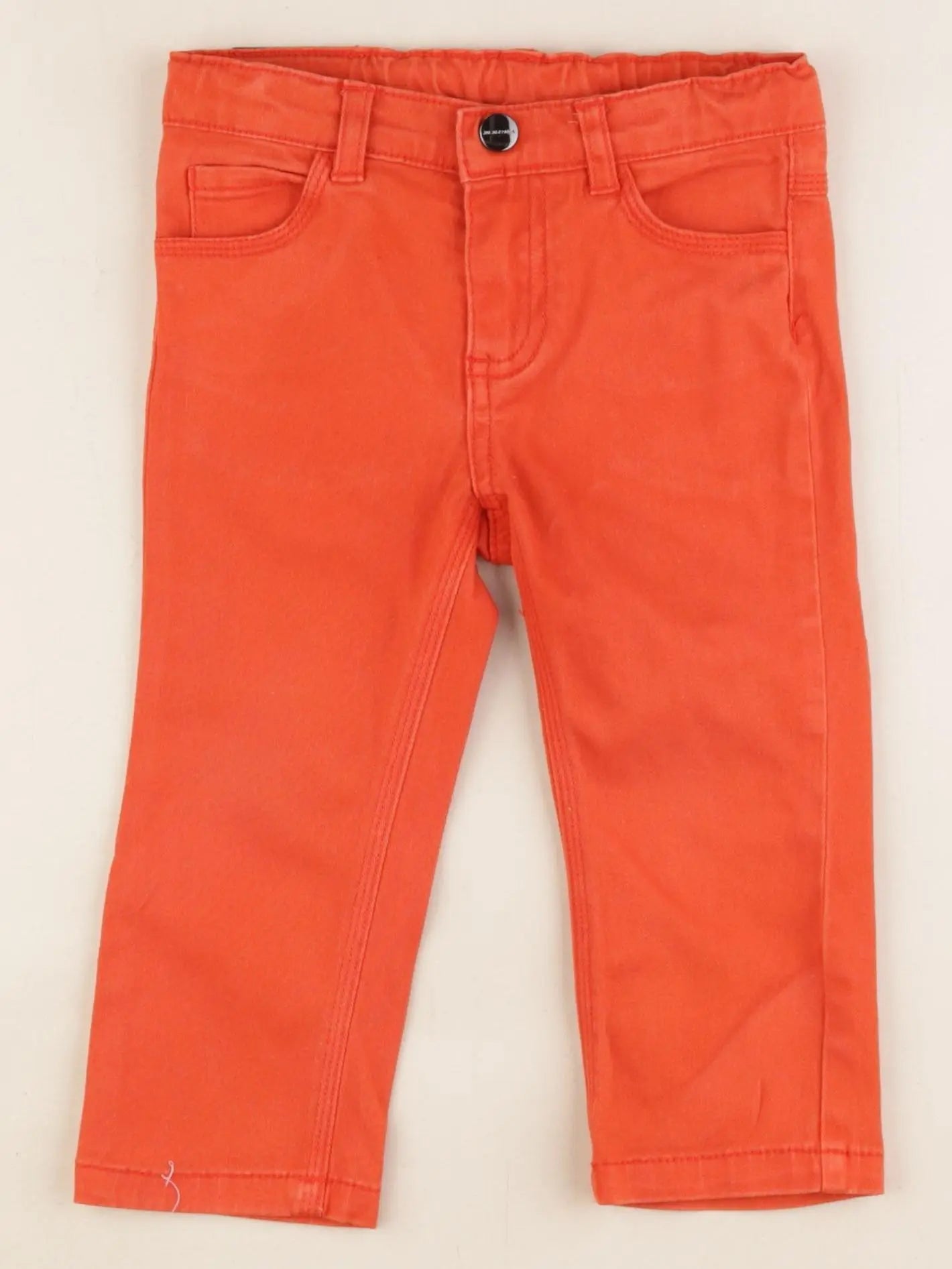 Jacadi - pantalon orange - 18 mois
