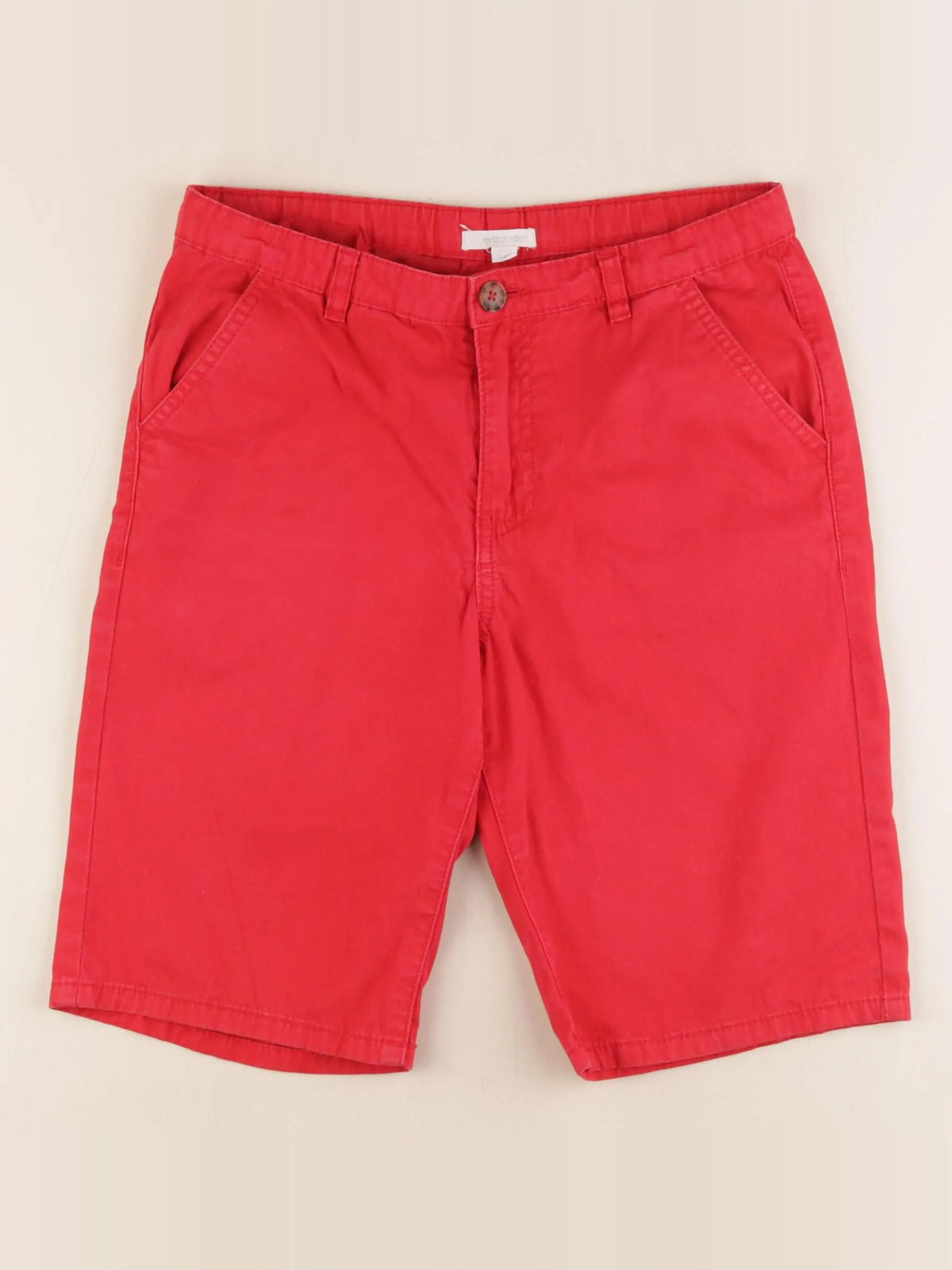 Vertbaudet - short rouge - 12 ans