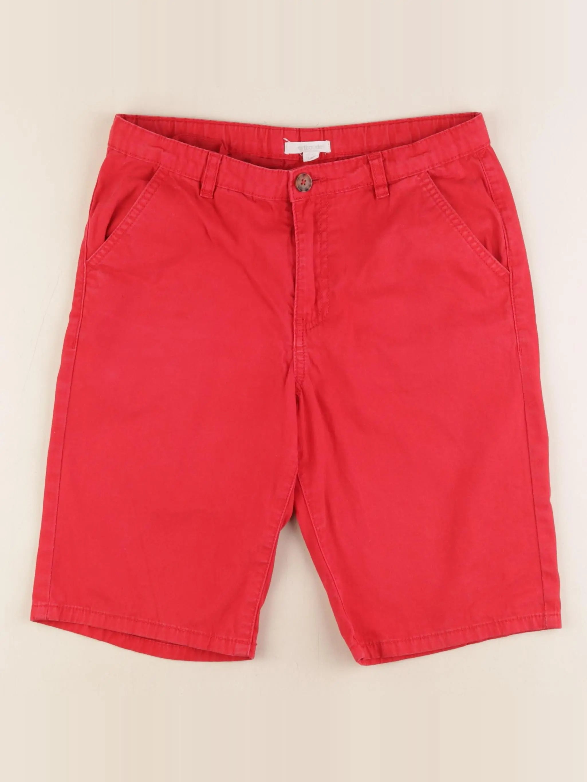 Vertbaudet - short rouge - 12 ans