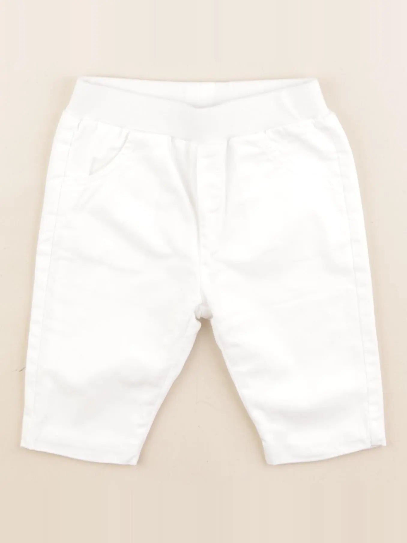 Jacadi - pantalon blanc - 6 mois