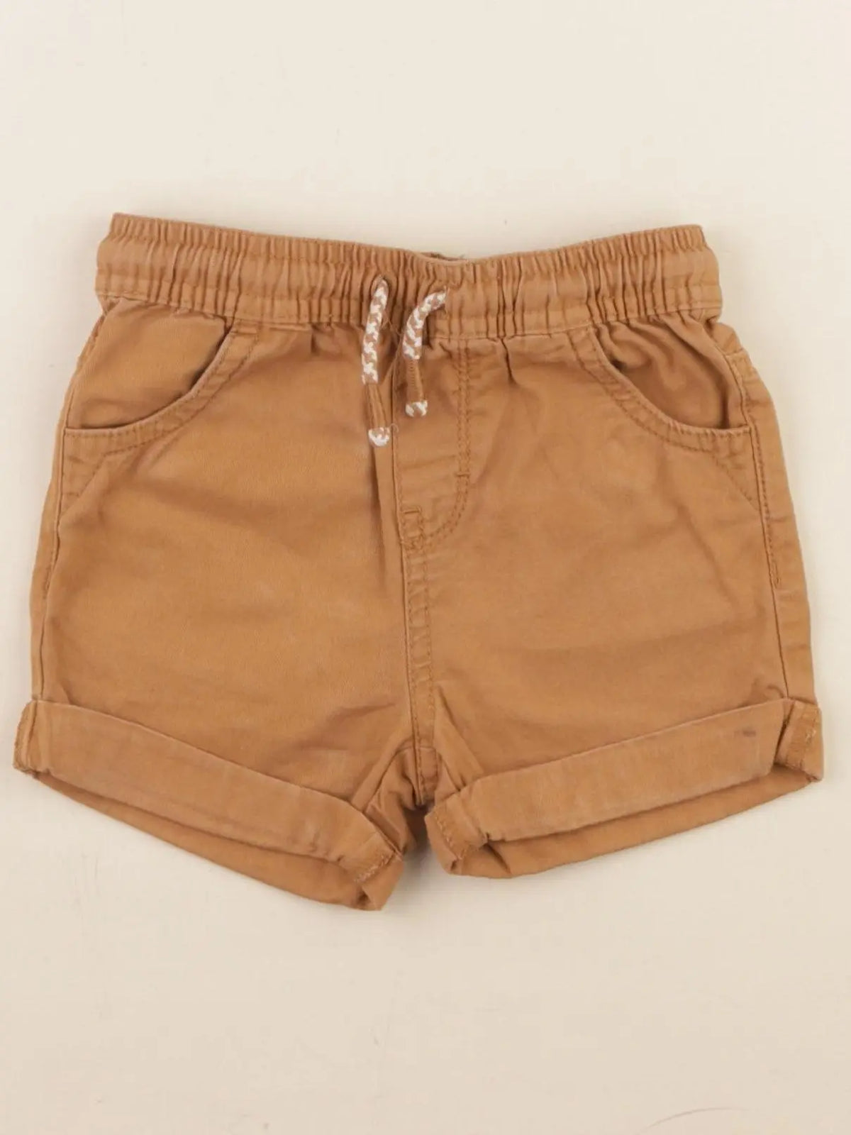 Vertbaudet - short marron - 24 mois
