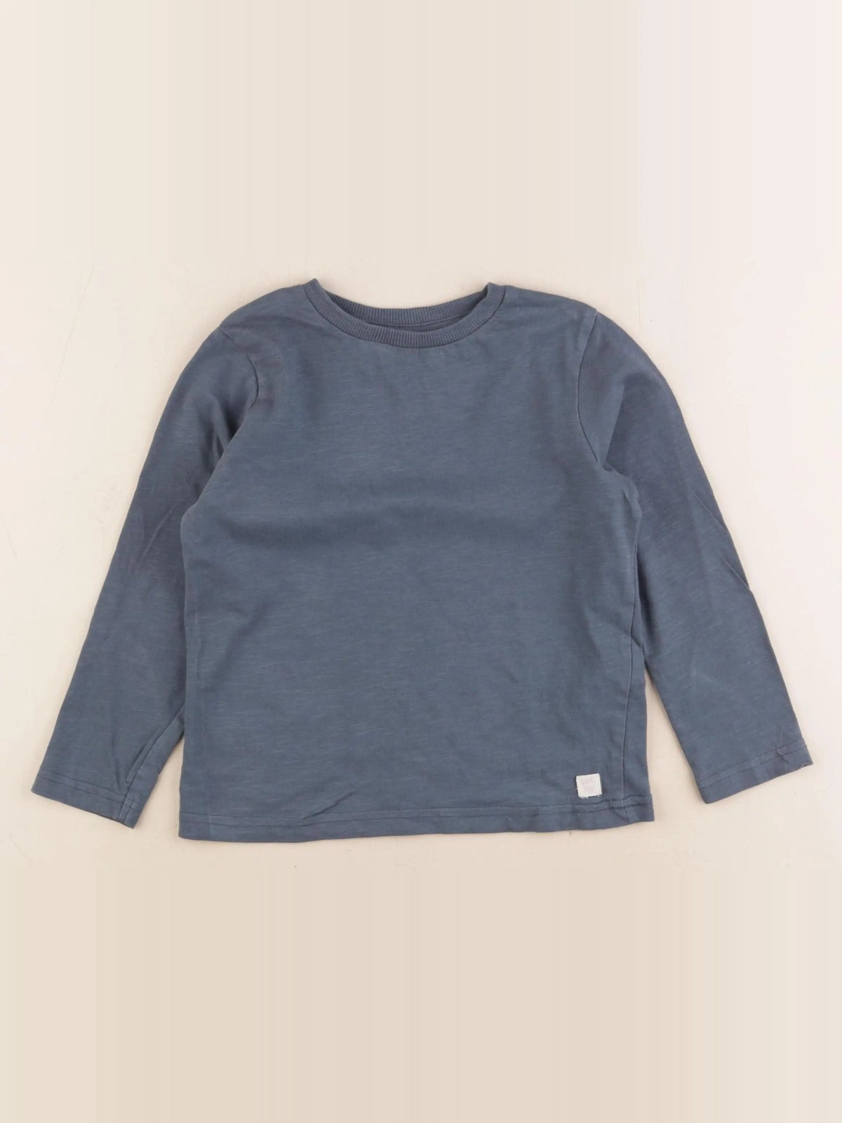 Vertbaudet - tee-shirt bleu - 5 ans